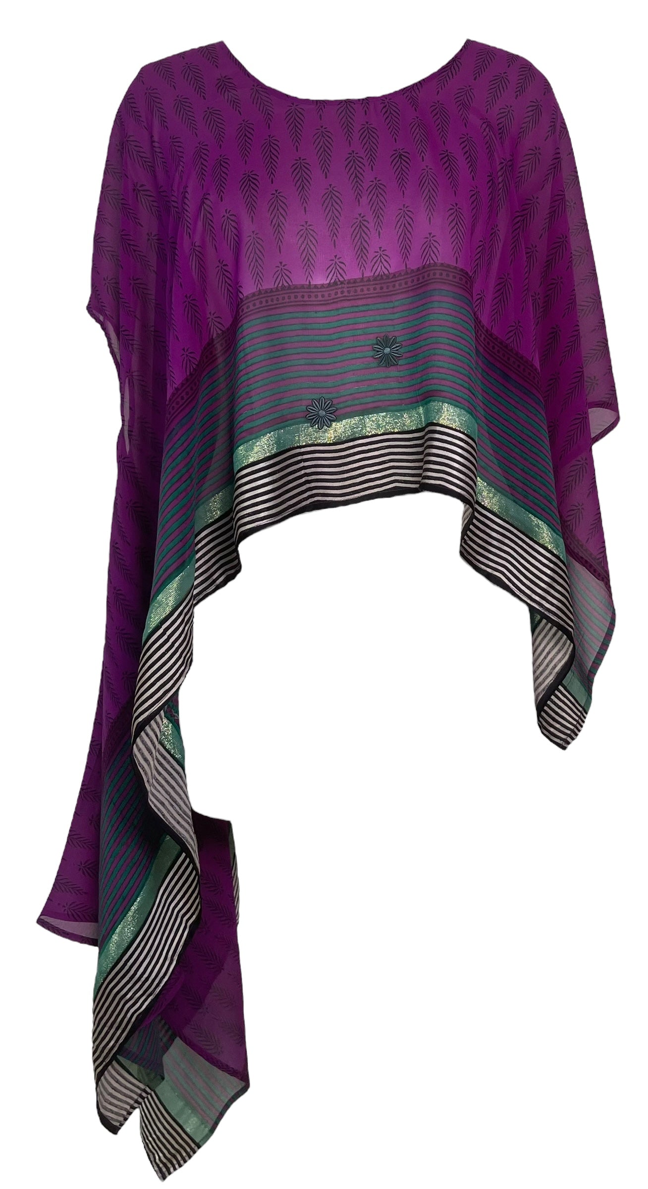 PRG8166 Sheer Avatar Pure Silk Versatile Vest