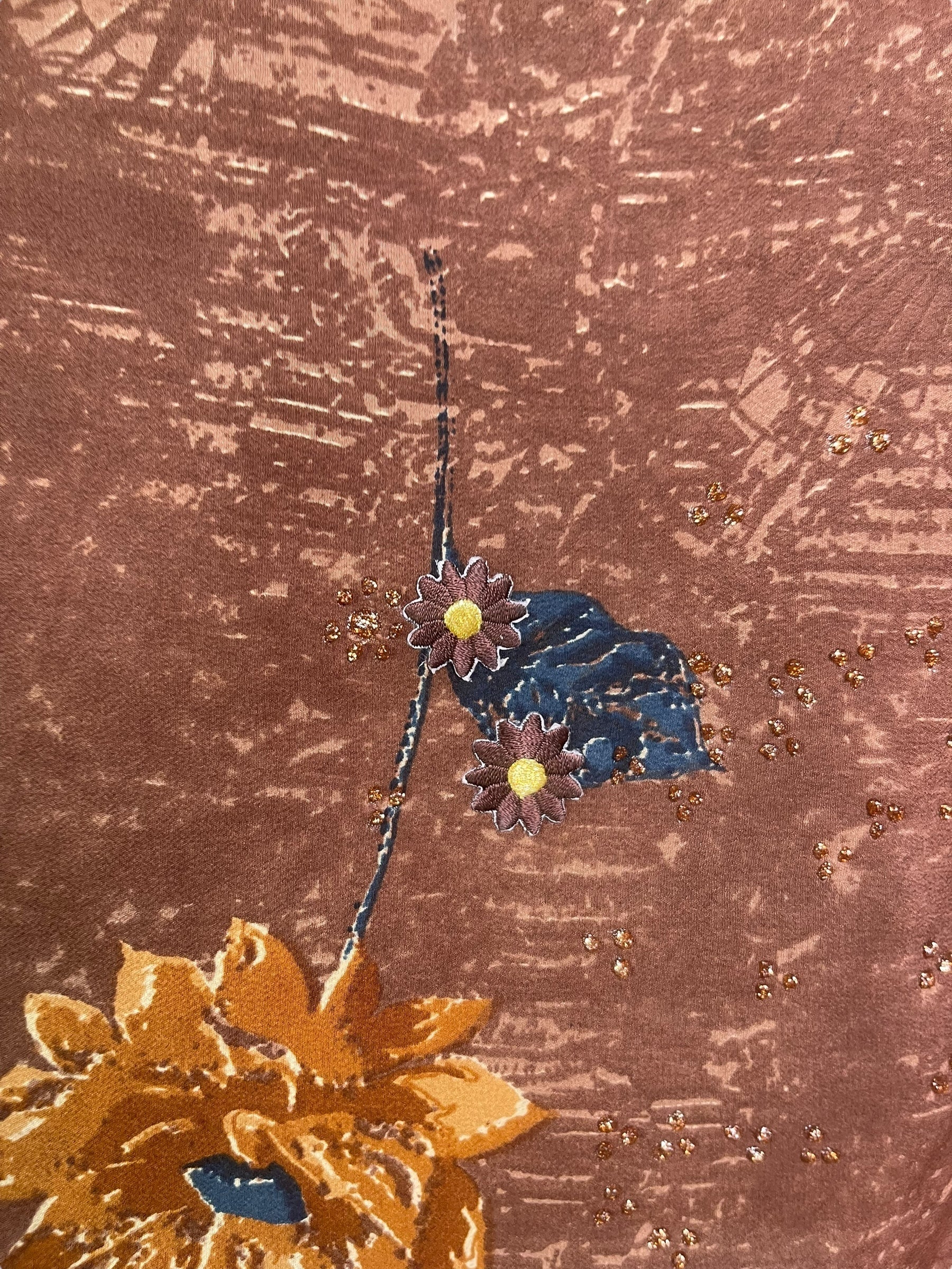 PREVIEW PRC7942 Avatar Pure Silk Capelet Poncho by DECEMBER2025 – Handmade ethical Poncho from sariKNOTsari using upcycled silk. Designed in Canada for travel and slow fashion, loved from Toronto to LA to Sydney.