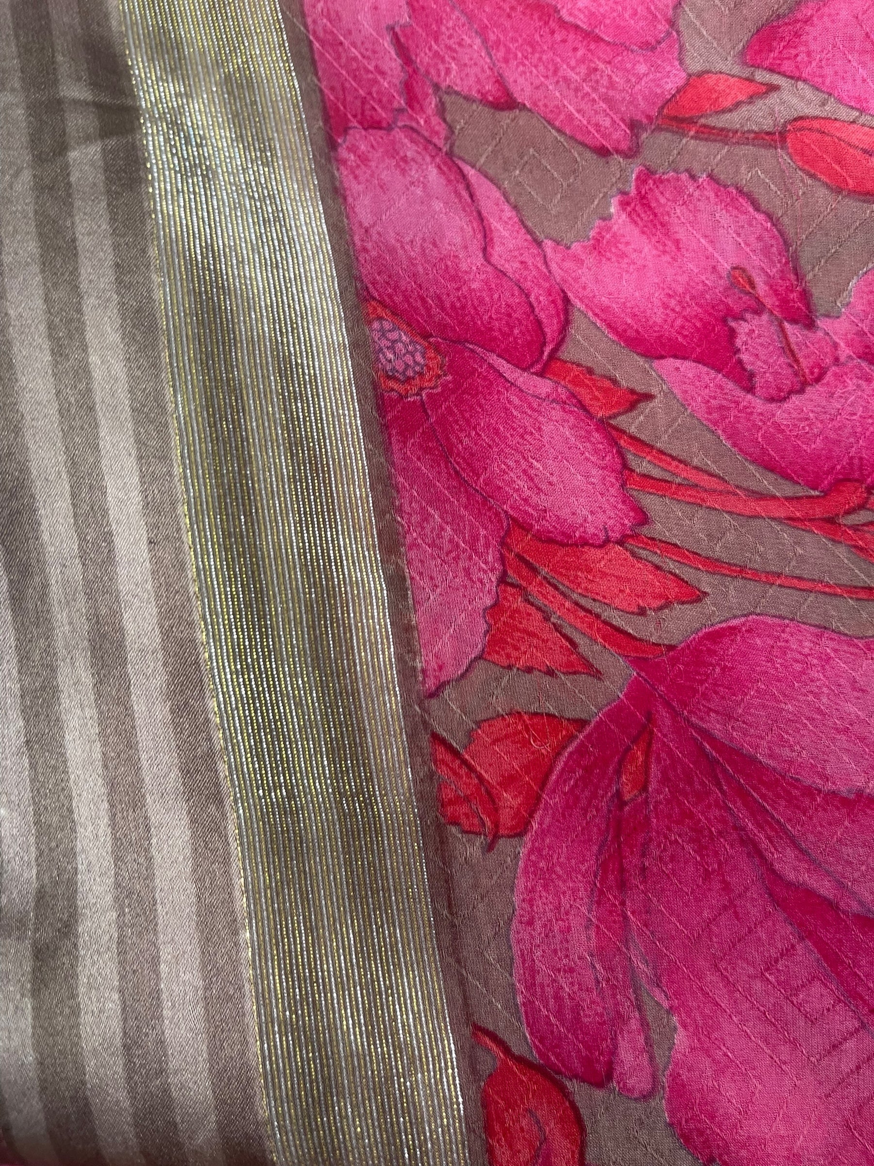 PREVIEW PRG8435 Sheer Avatar Pure Silk Sculptural Long Tunic Dress by FEBRUARY2026 – Handmade ethical Sculptural Dress from sariKNOTsari using upcycled silk. Designed in Canada for travel and slow fashion, loved from Toronto to LA to Sydney.