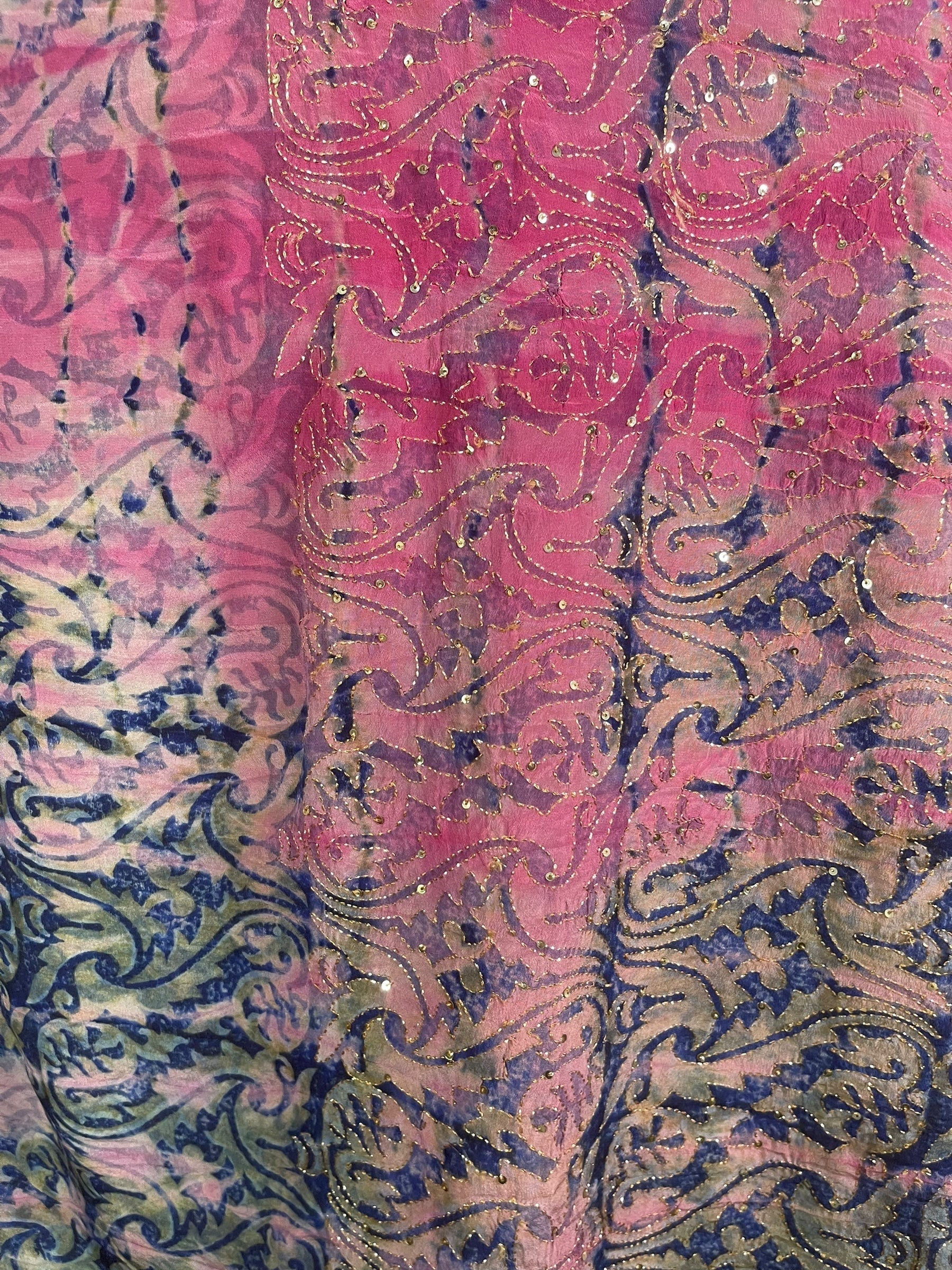 PREVIEW PRC8734  Avatar Pure Silk Long Tunic with Side Ties by MARCH2026 – Handmade ethical Side Tie Tunic from sariKNOTsari using upcycled silk. Designed in Canada for travel and slow fashion, loved from Toronto to LA to Sydney.