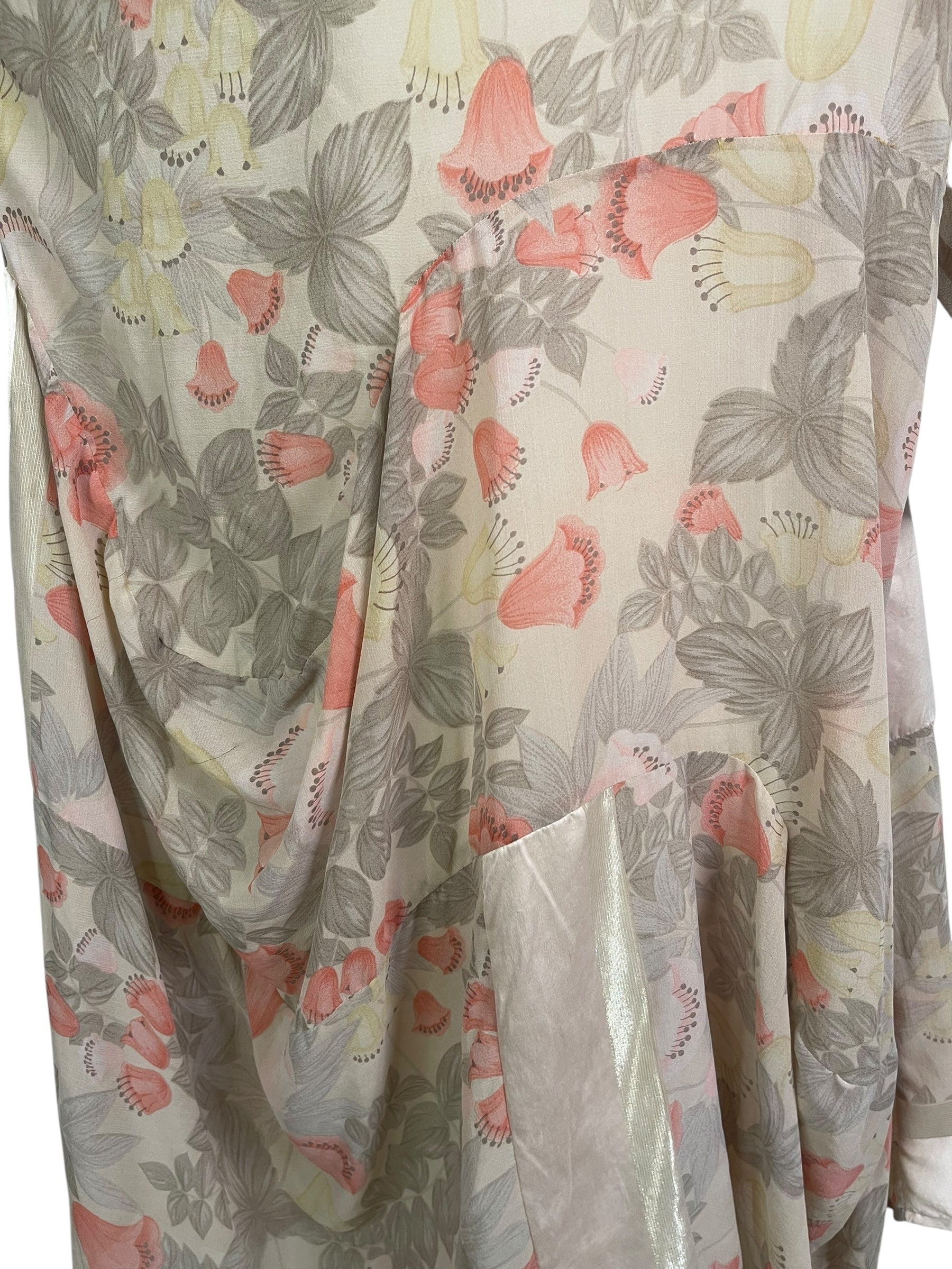 PRG8915 Sheer Wabi Sabi Sculptural Silk Long Tunic Dress by 15 FEBRUARY 2026 – Handmade ethical Sculptural Dress from sariKNOTsari using upcycled silk. Designed in Canada for travel and slow fashion, loved from Toronto to LA to Sydney.