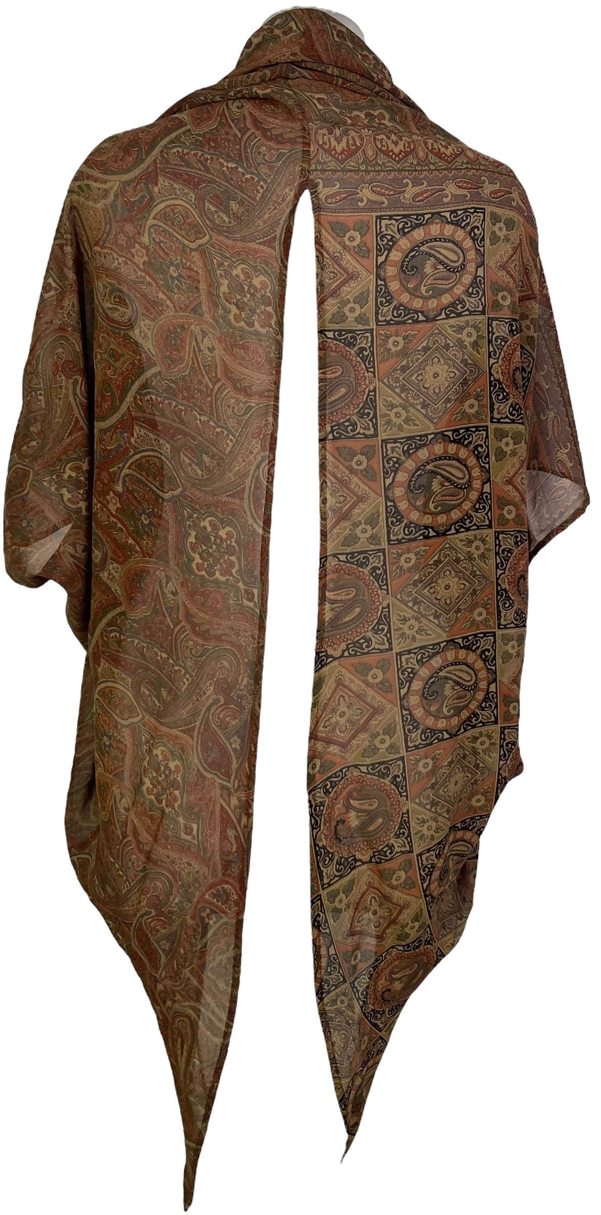 PRG7093 Sheer Avatar Pure Silk Cardigan