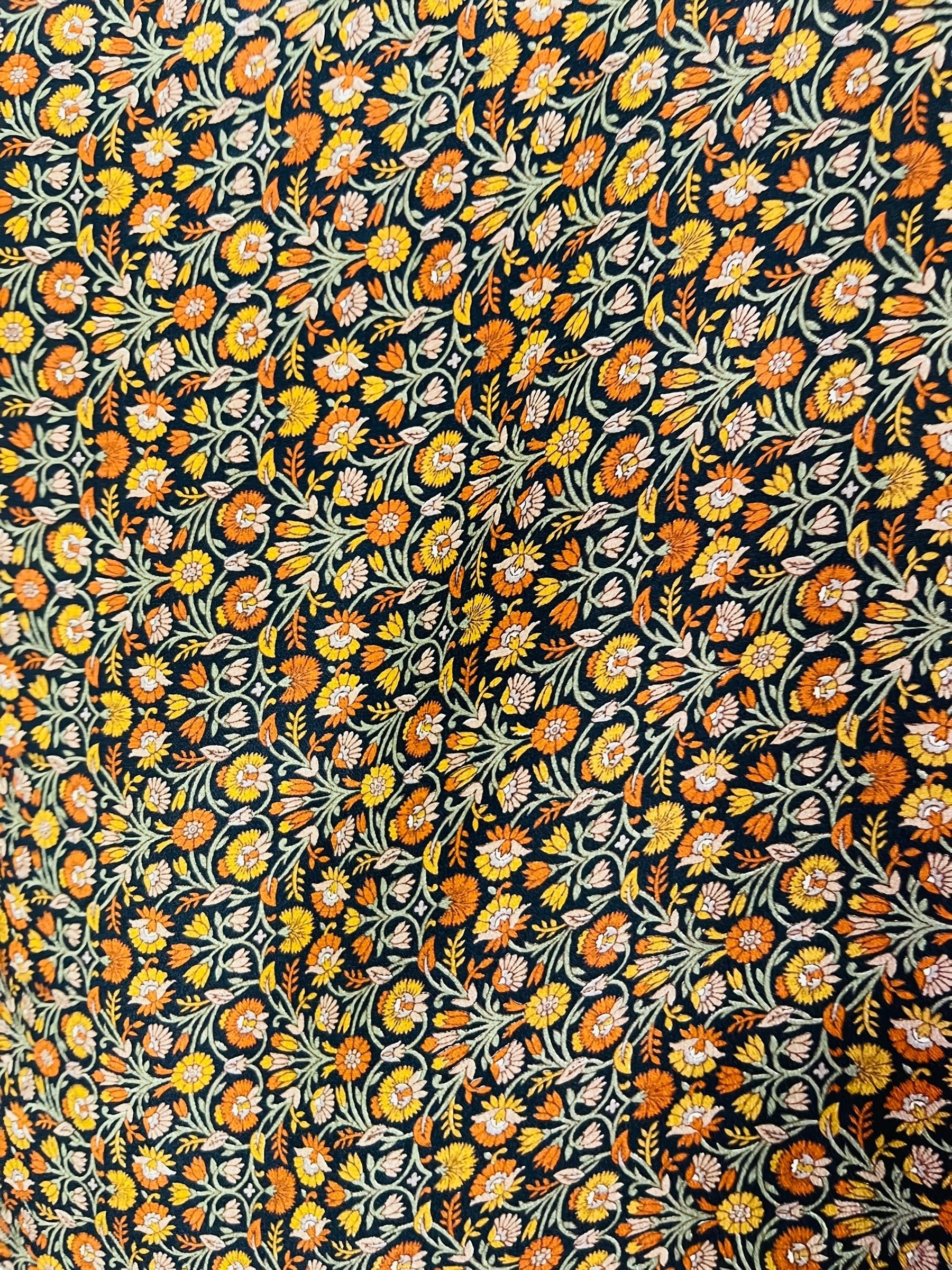 PRC7305 Nirvana Pure Silk Midi Length Kaftan