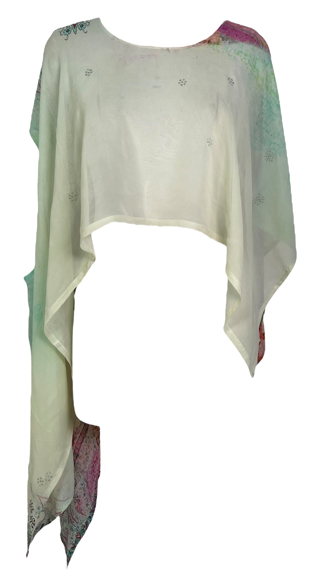 SUTTLES PRG7431 Sheer Avatar Pure Silk Versatile Vest