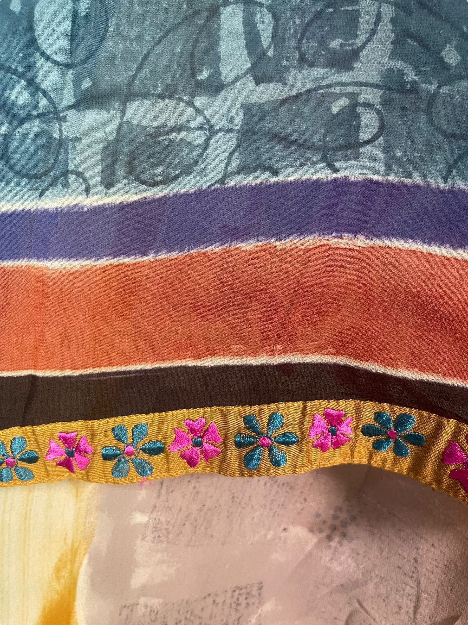 PRG7706 Sheer Avatar Pure Silk Hi Lo Top