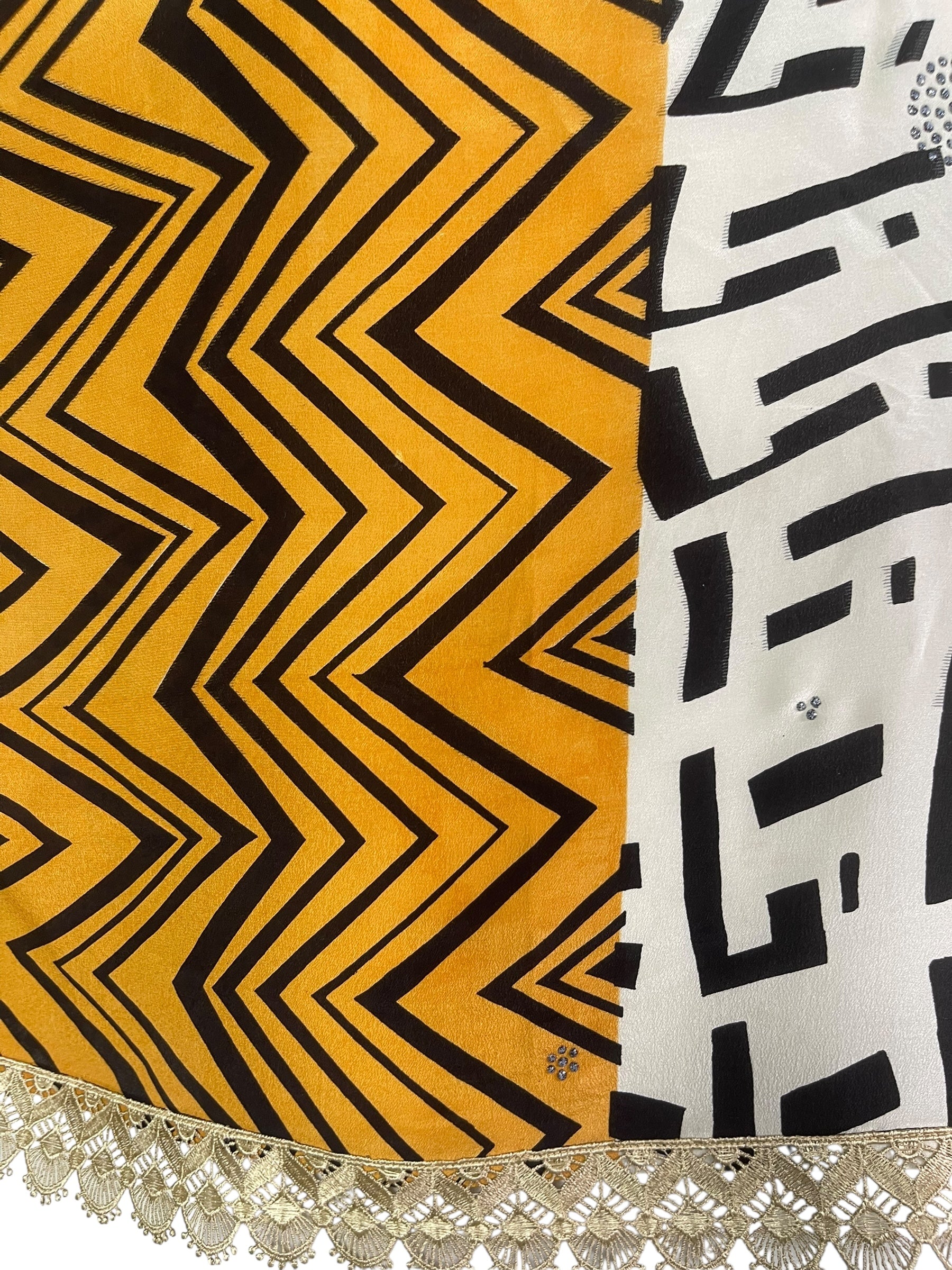 PRC7008 Avatar Pure Silk Side Slit Top