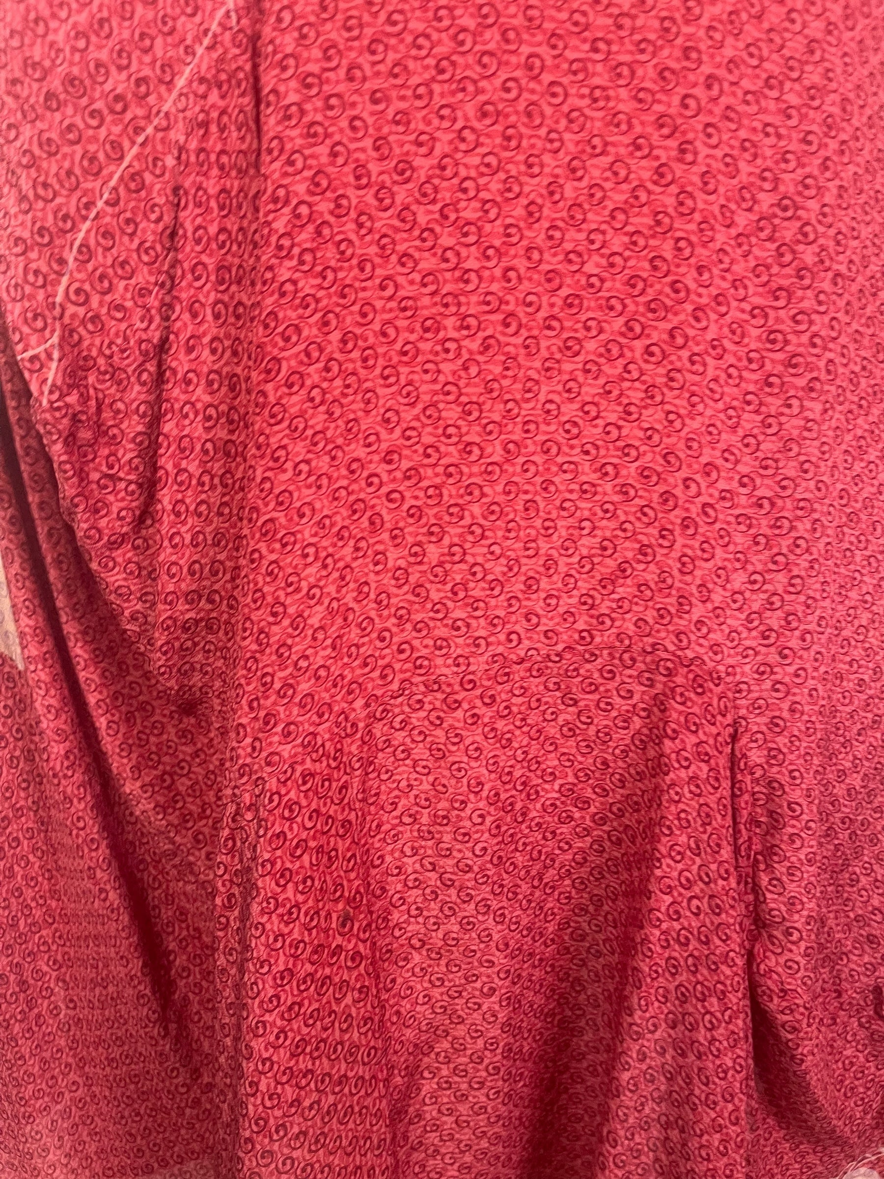 PREVIEW PRC8457 Wabi Sabi Sculptural Silk Long Tunic Dress by FEBRUARY2026 – Handmade ethical Sculptural Dress from sariKNOTsari using upcycled silk. Designed in Canada for travel and slow fashion, loved from Toronto to LA to Sydney.