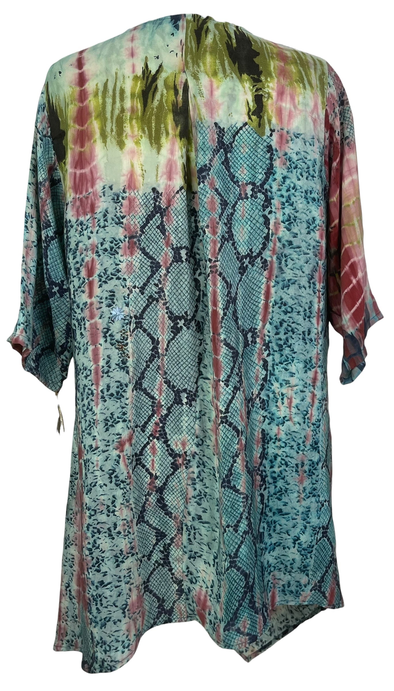 PREVIEW PRC8469 Avatar Pure Silk Self Pocket Tunic Dress