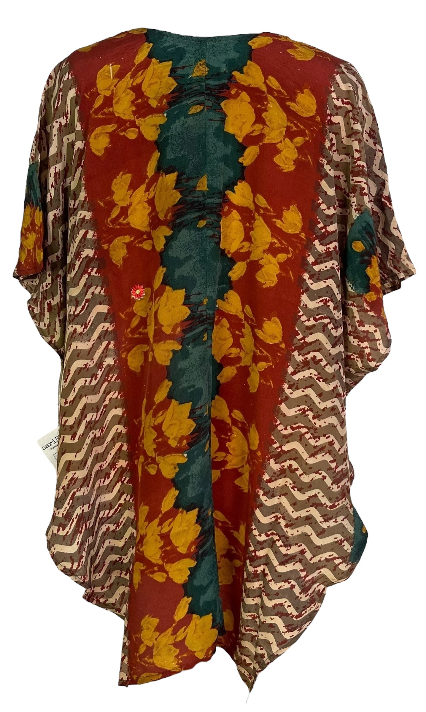 PRC6862 Avatar Pure Silk Waterfall Top