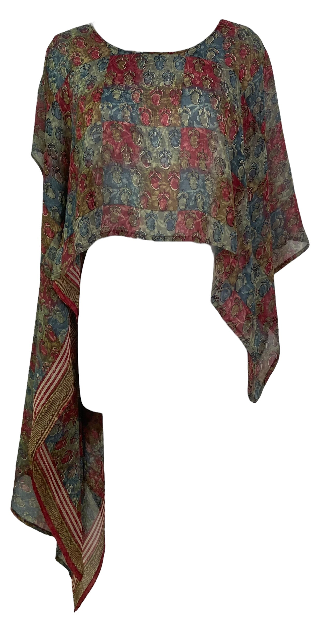 PRG7438 Sheer Avatar Pure Silk Versatile Vest