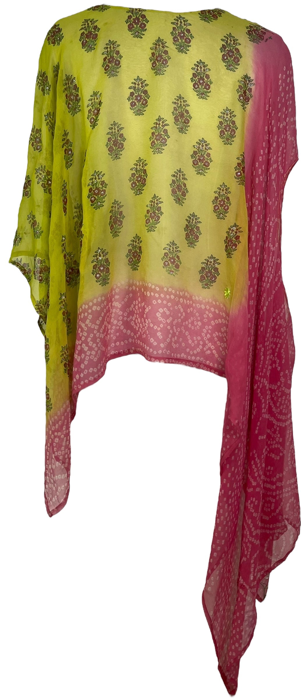 PCH7442 Sheer Chiffon Avatar Pure Silk Versatile Vest