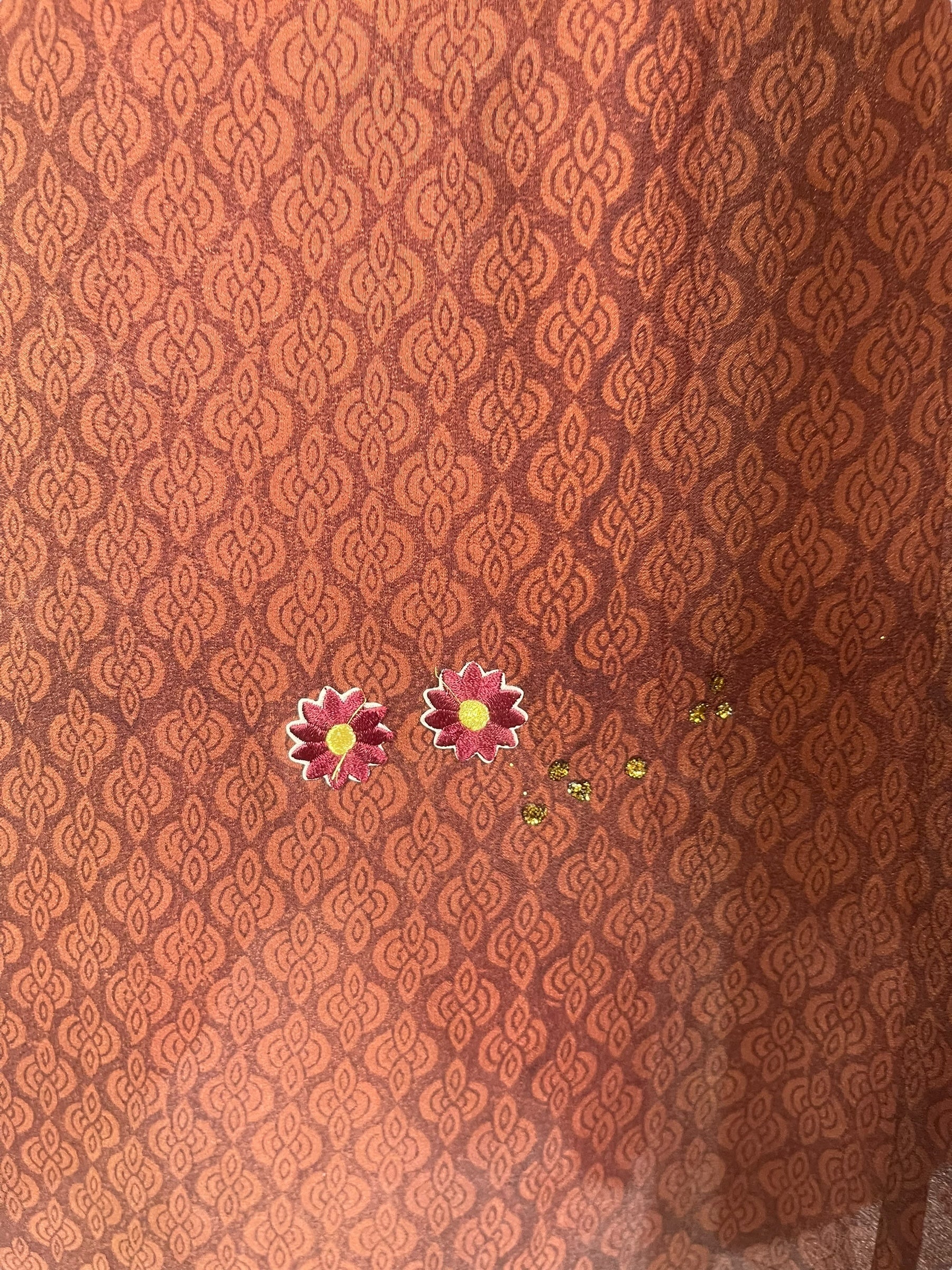 PRC7951 Wabi Sabi Pure Silk Self Pocket Tunic Dress