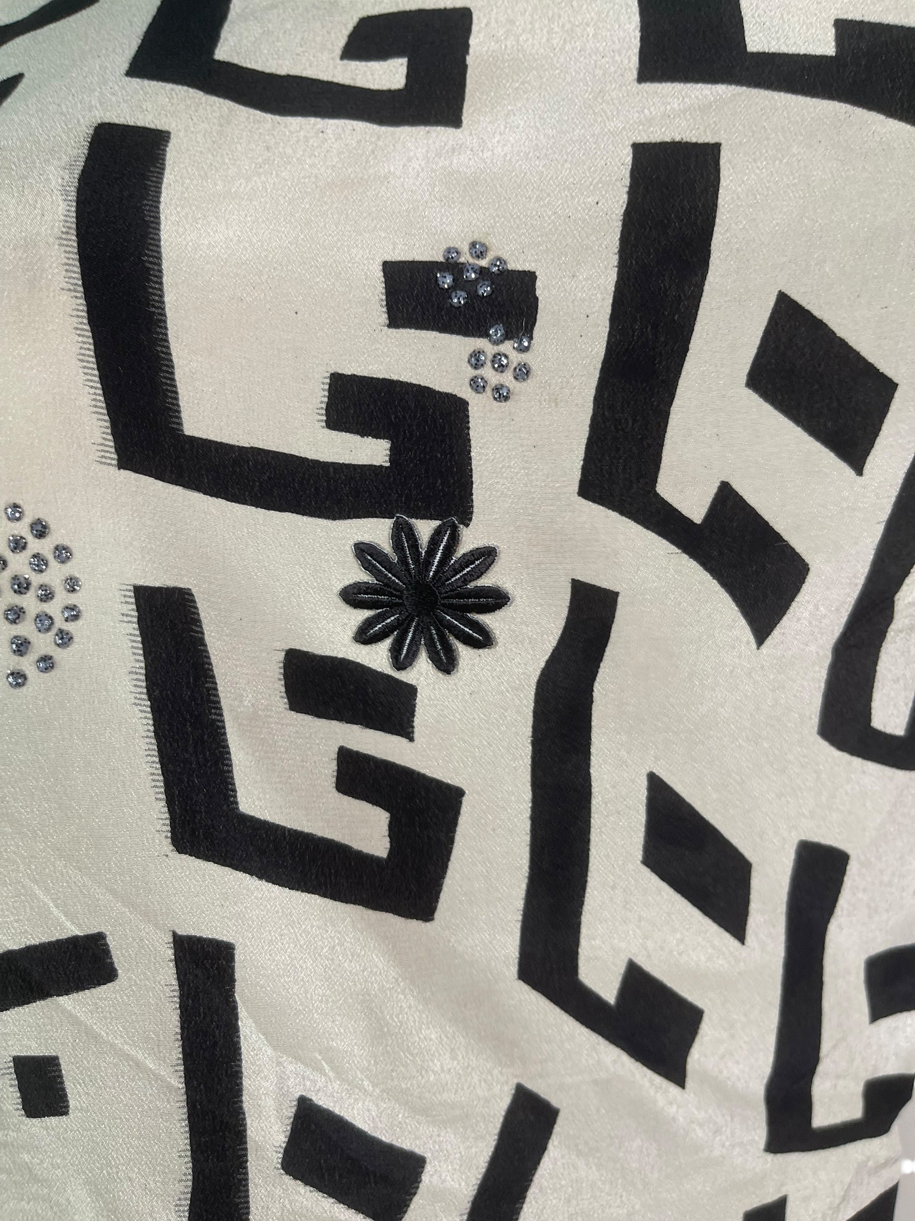 PRC7008 Avatar Pure Silk Side Slit Top