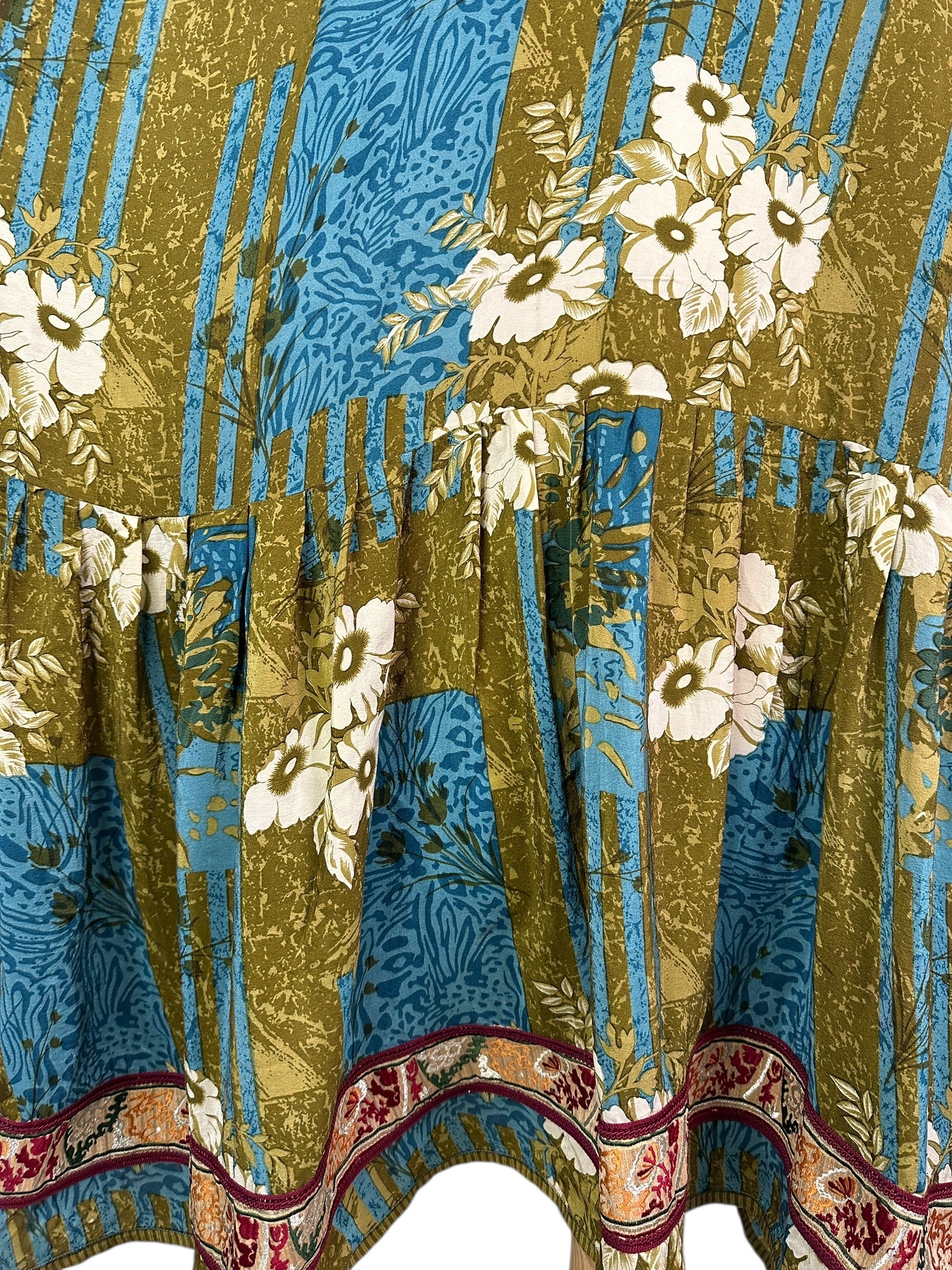 PRC8395 Avatar Pure Silk Boxy Babydoll Dress