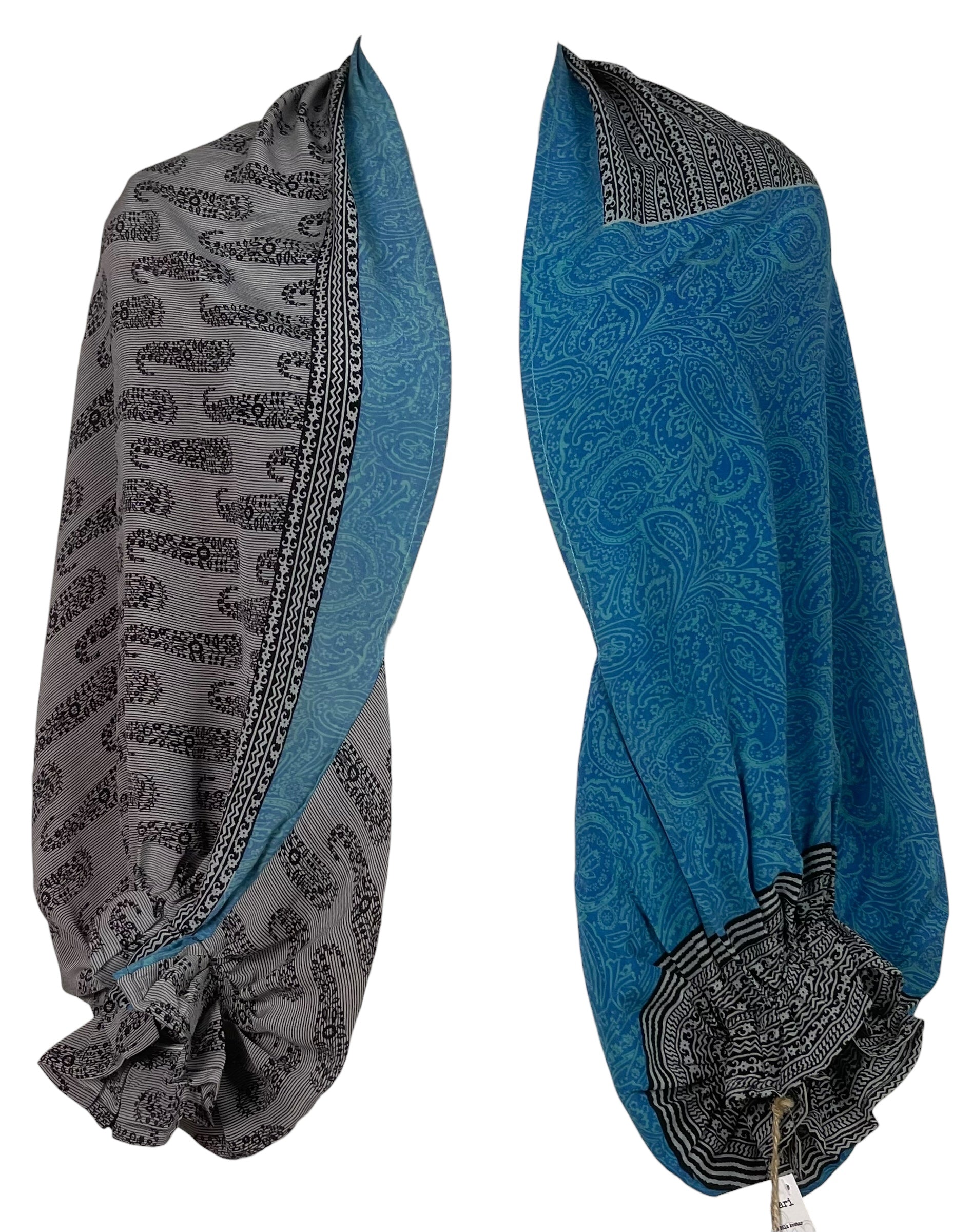 PREVIEW PRC8645 Avatar Pure Silk Bolero by MARCH2026 – Handmade ethical Bolero from sariKNOTsari using upcycled silk. Designed in Canada for travel and slow fashion, loved from Toronto to LA to Sydney.