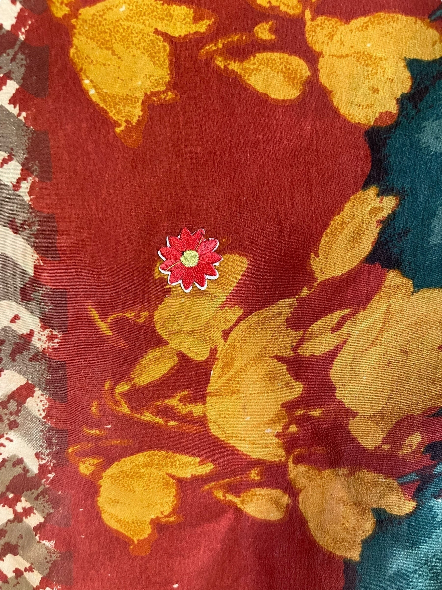 PRC6862 Avatar Pure Silk Waterfall Top