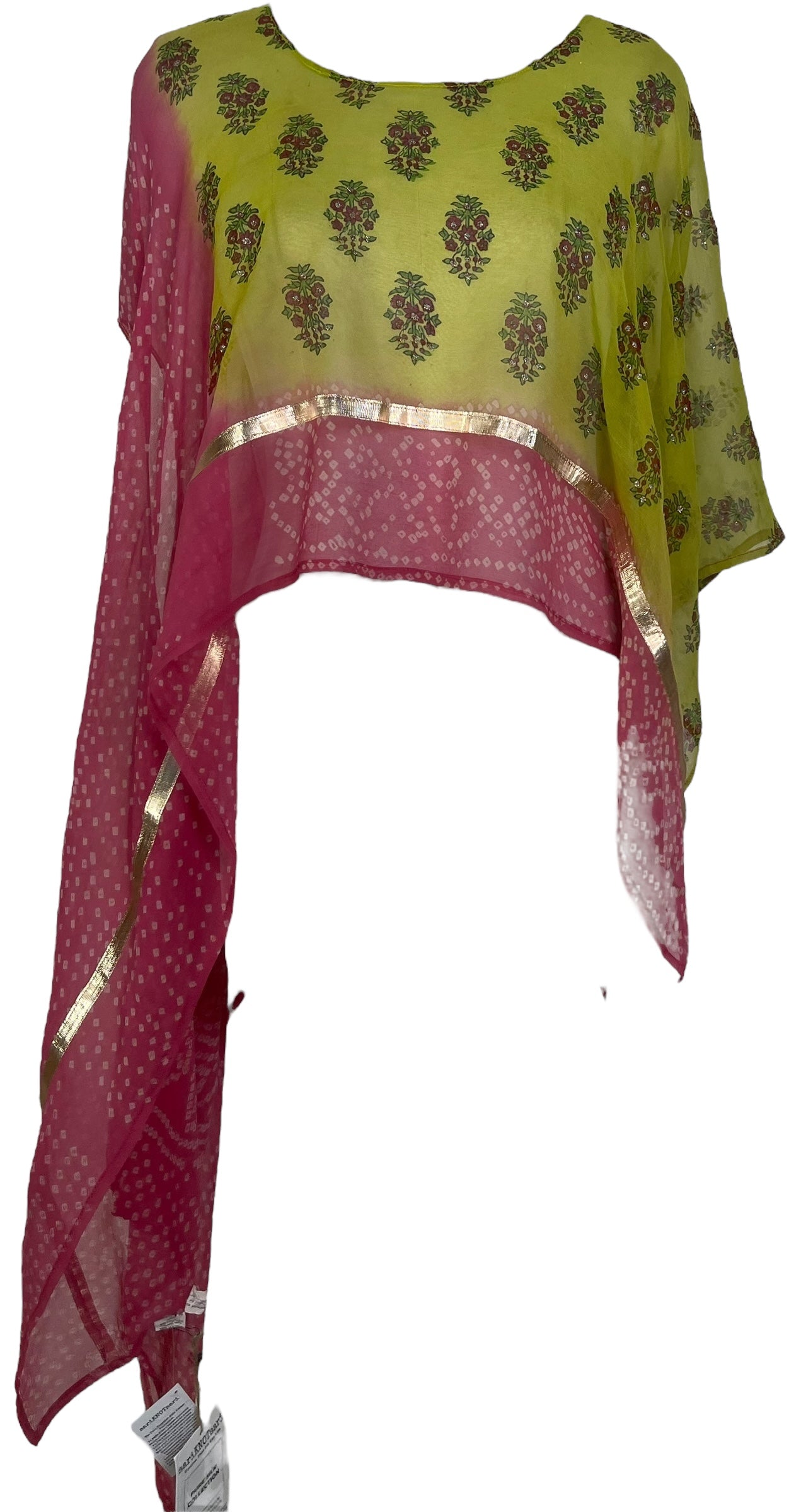 PCH7442 Sheer Chiffon Avatar Pure Silk Versatile Vest