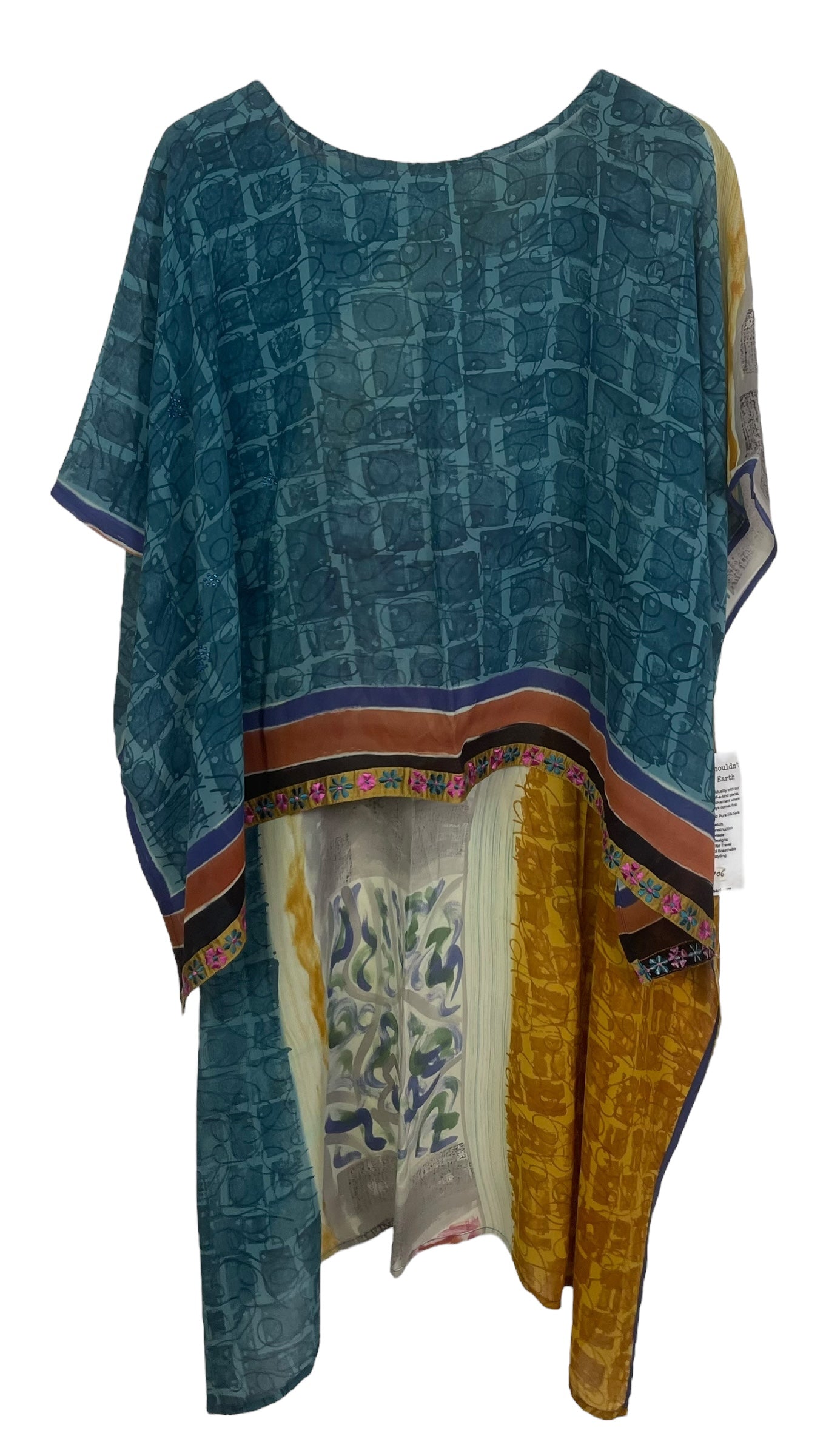 PRG7706 Sheer Avatar Pure Silk Hi Lo Top