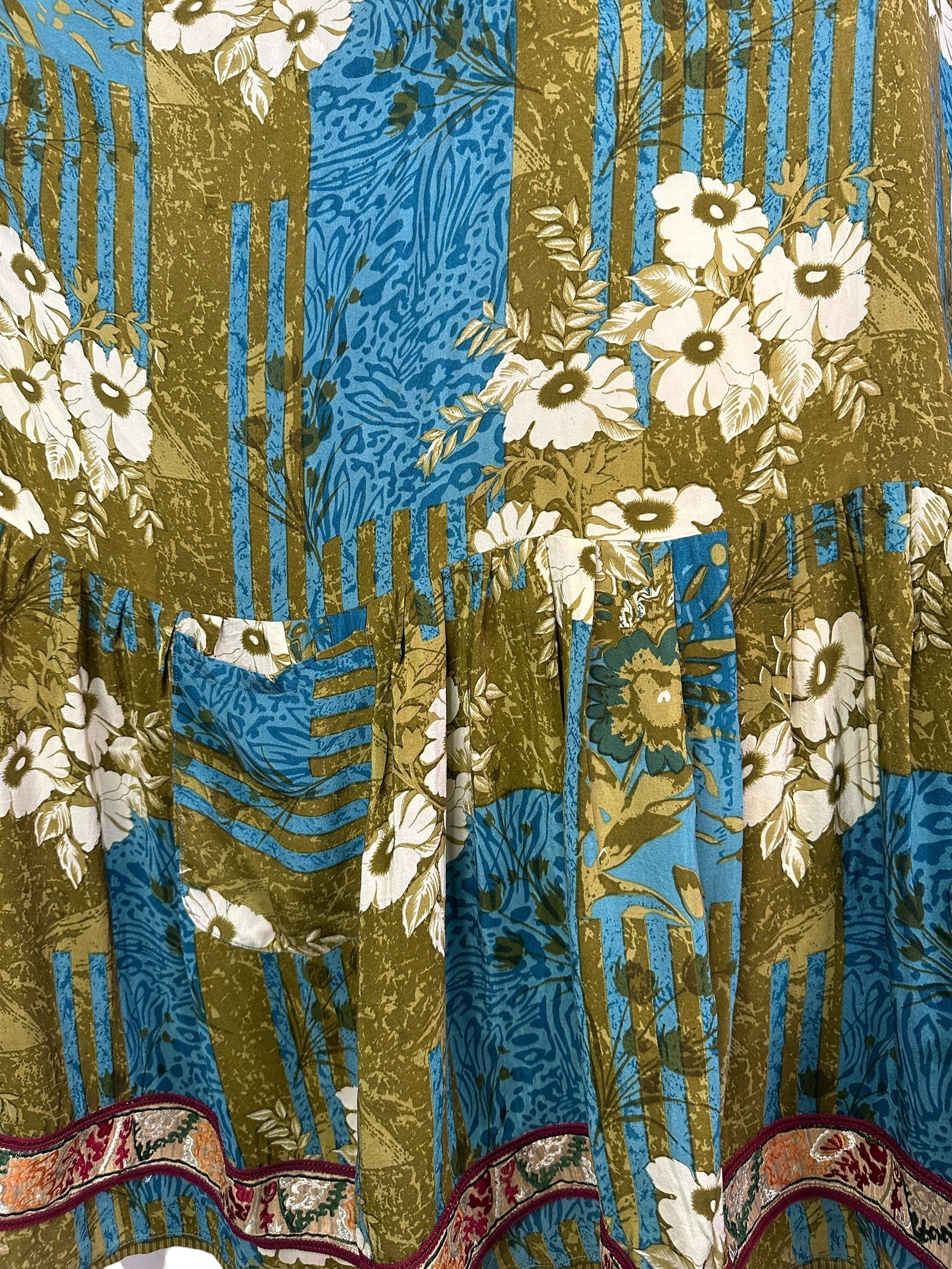 PRC8395 Avatar Pure Silk Boxy Babydoll Dress