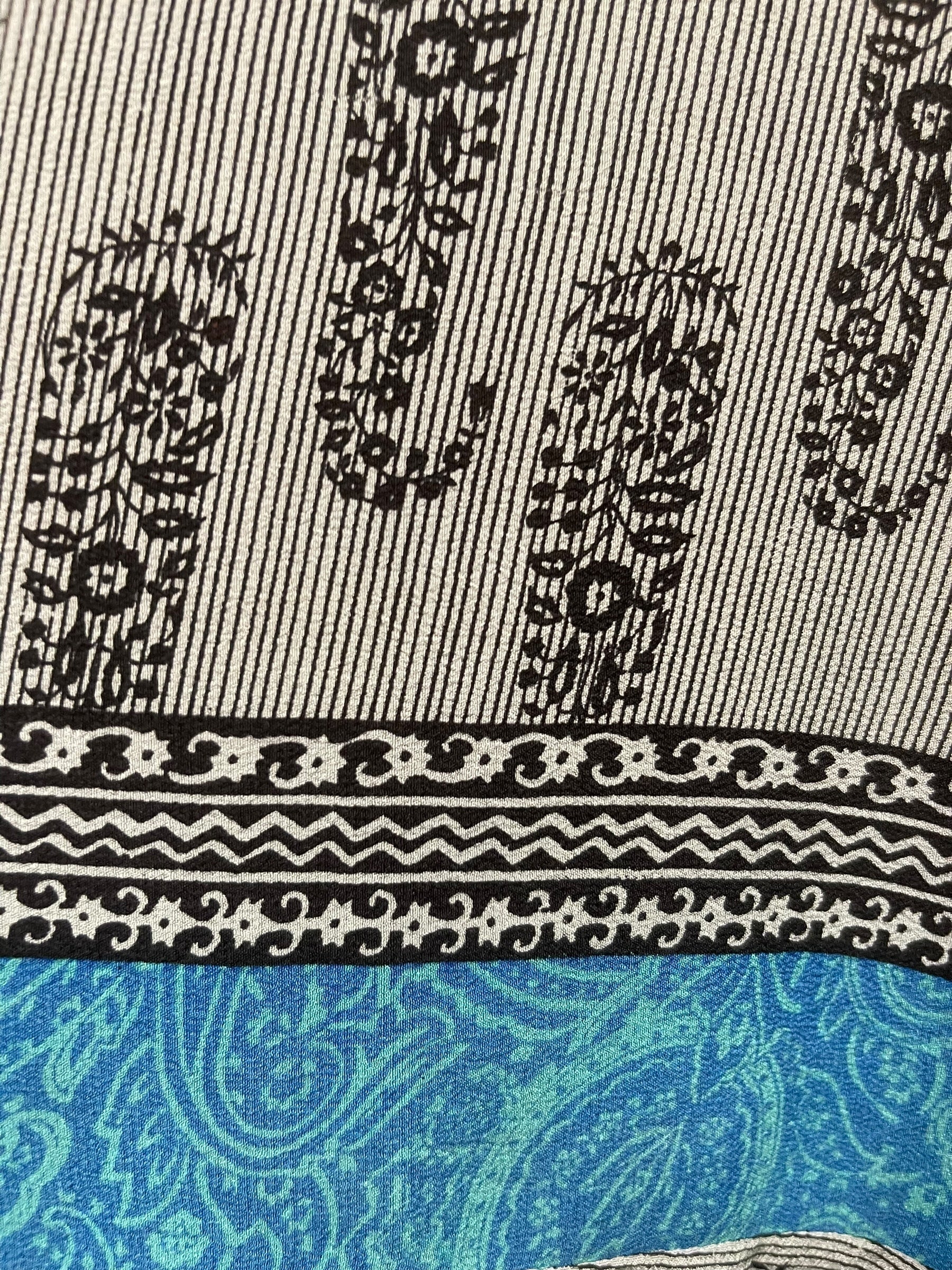 PREVIEW PRC8645 Avatar Pure Silk Maxi Dress with Belt by MARCH2026 – Handmade ethical Maxi Dress from sariKNOTsari using upcycled silk. Designed in Canada for travel and slow fashion, loved from Toronto to LA to Sydney.