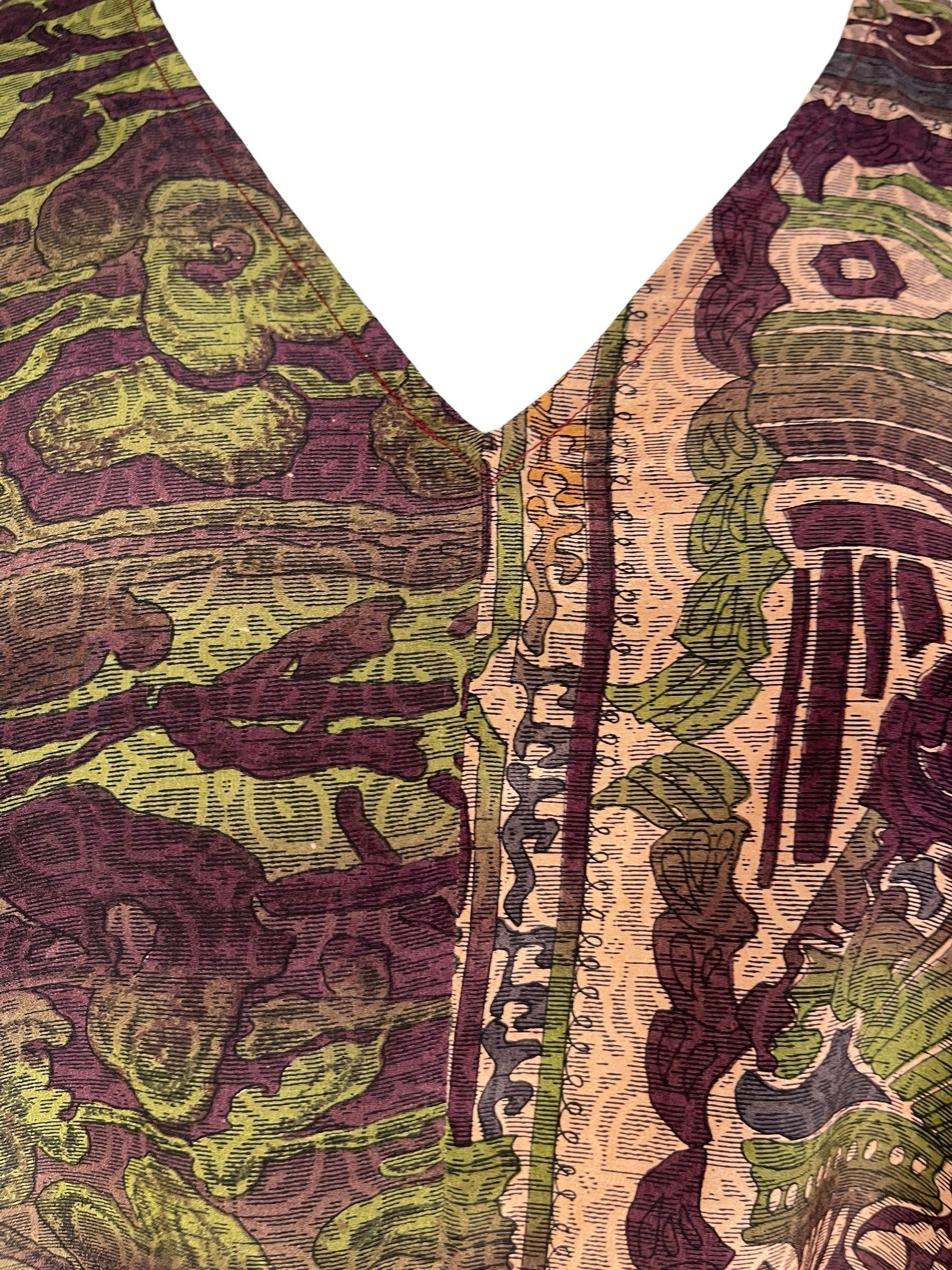 PRC6993 Avatar Pure Silk Waterfall Top