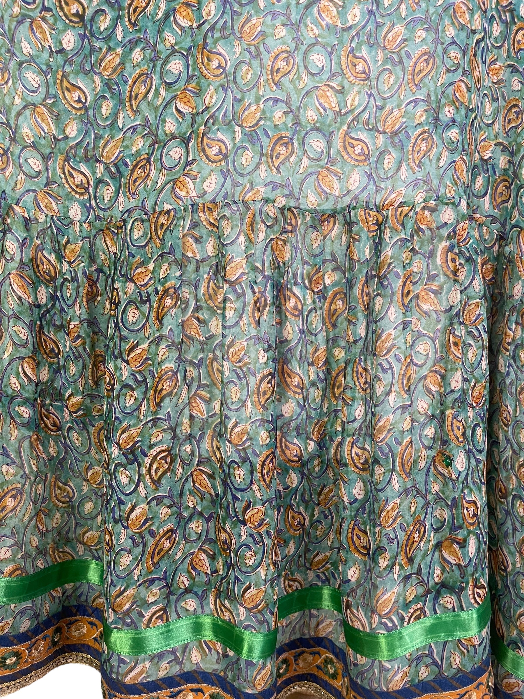 PRG7742 Sheer Avatar Pure Silk Boxy Babydoll Dress