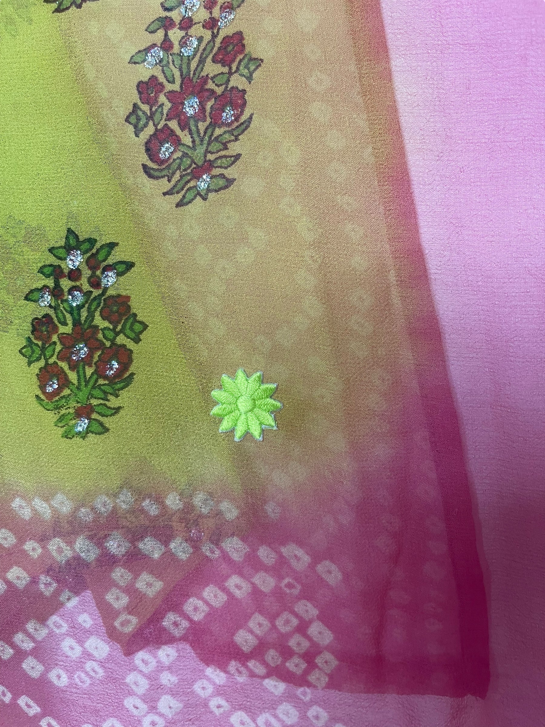 PCH7442 Sheer Chiffon Avatar Pure Silk Versatile Vest