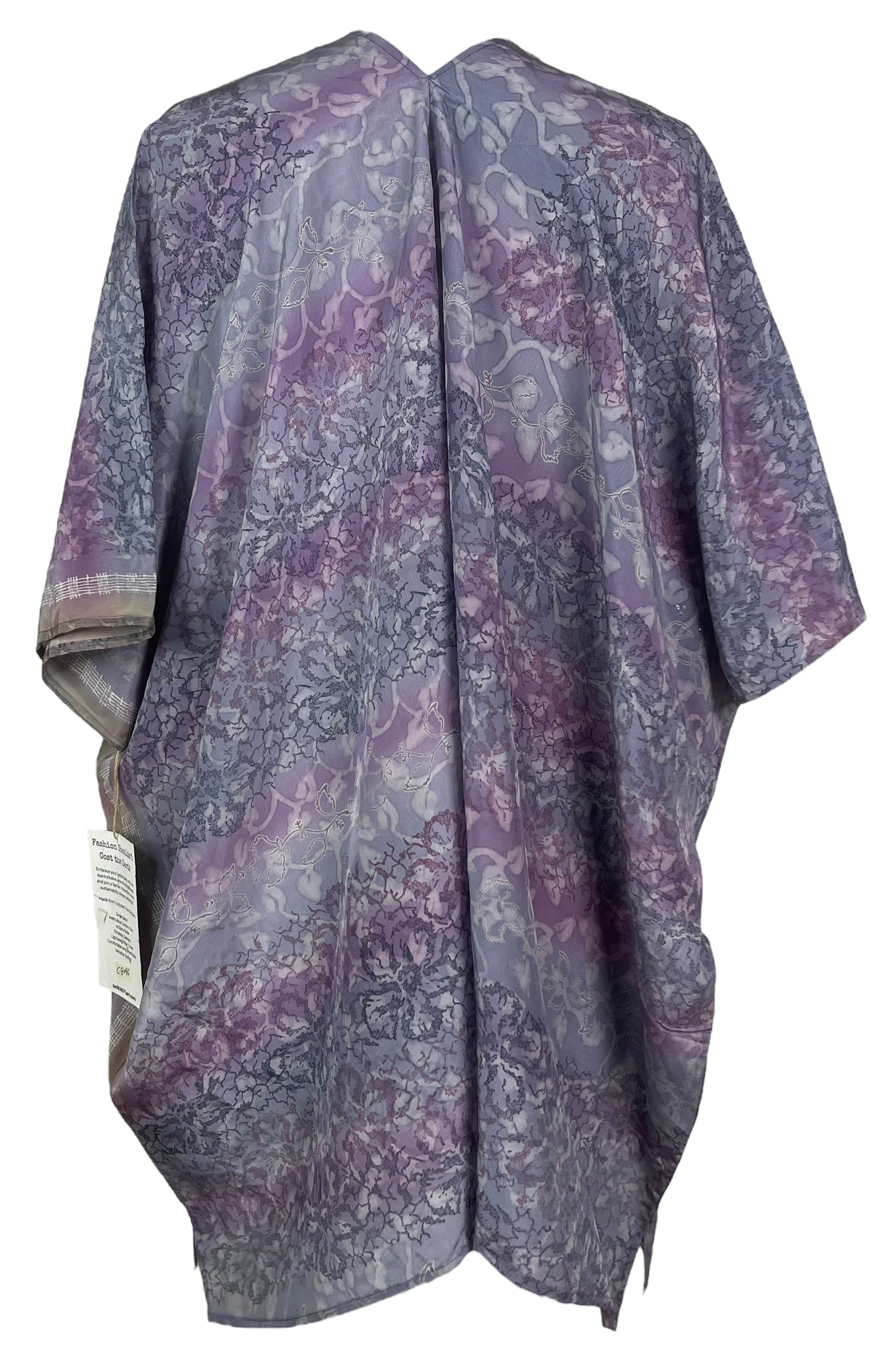 PRG8123 Sheer Avatar Pure Silk Cardigan