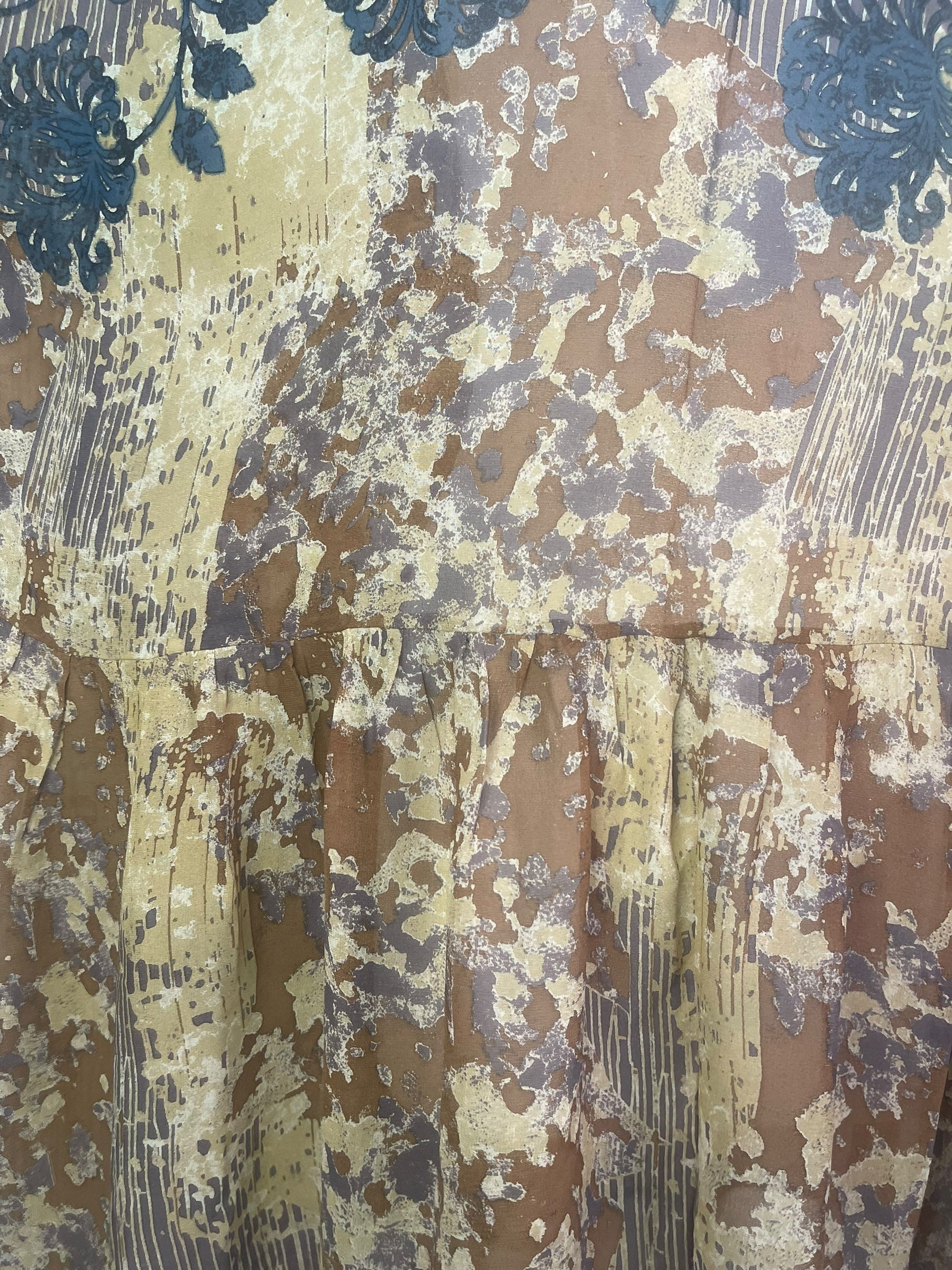 PRG8167 Sheer Avatar Pure Silk Boxy Babydoll Dress