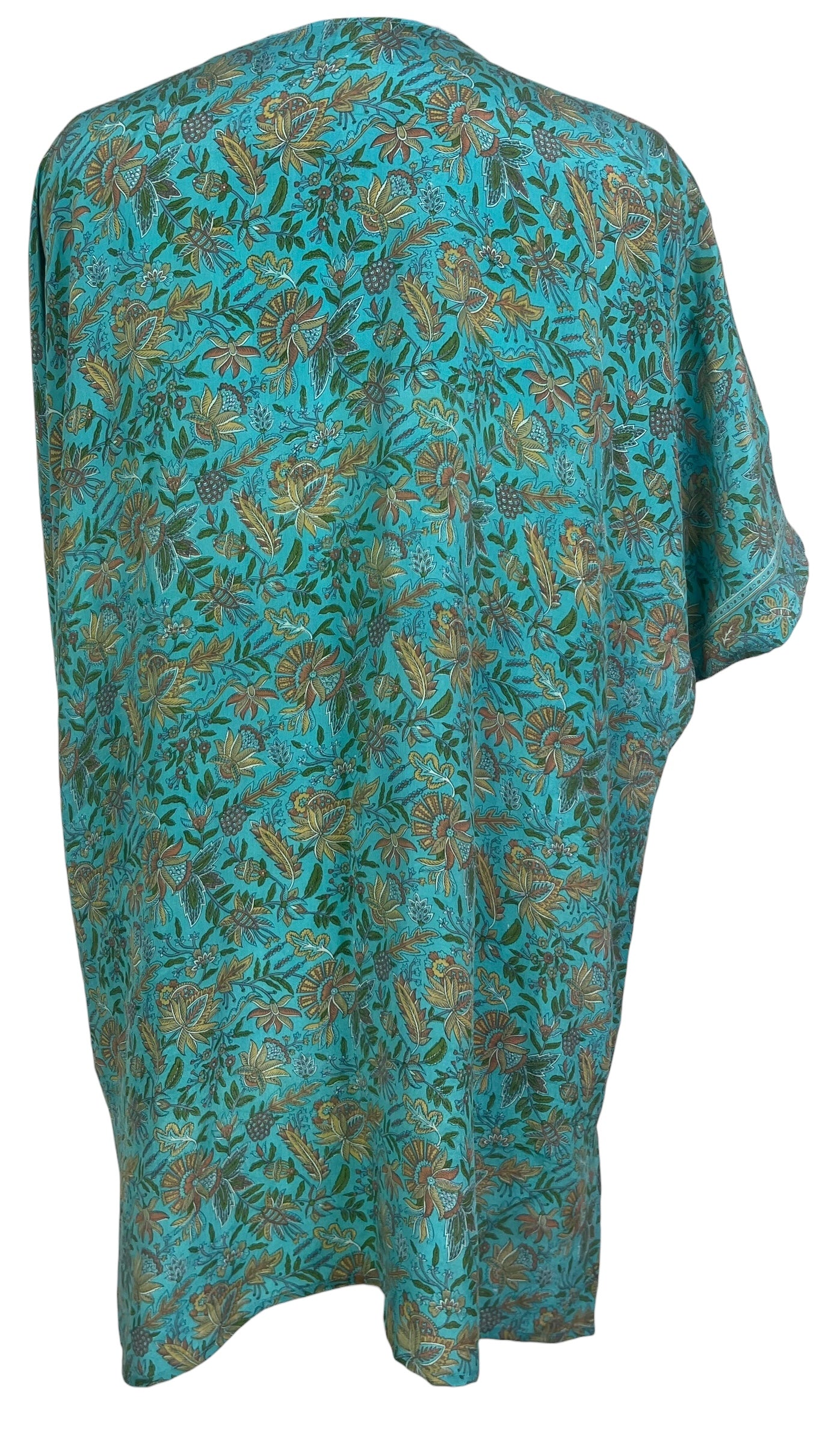 PRC8492 Wabi Sabi Pure Silk Kimono-Sleeved Jacket with Belt