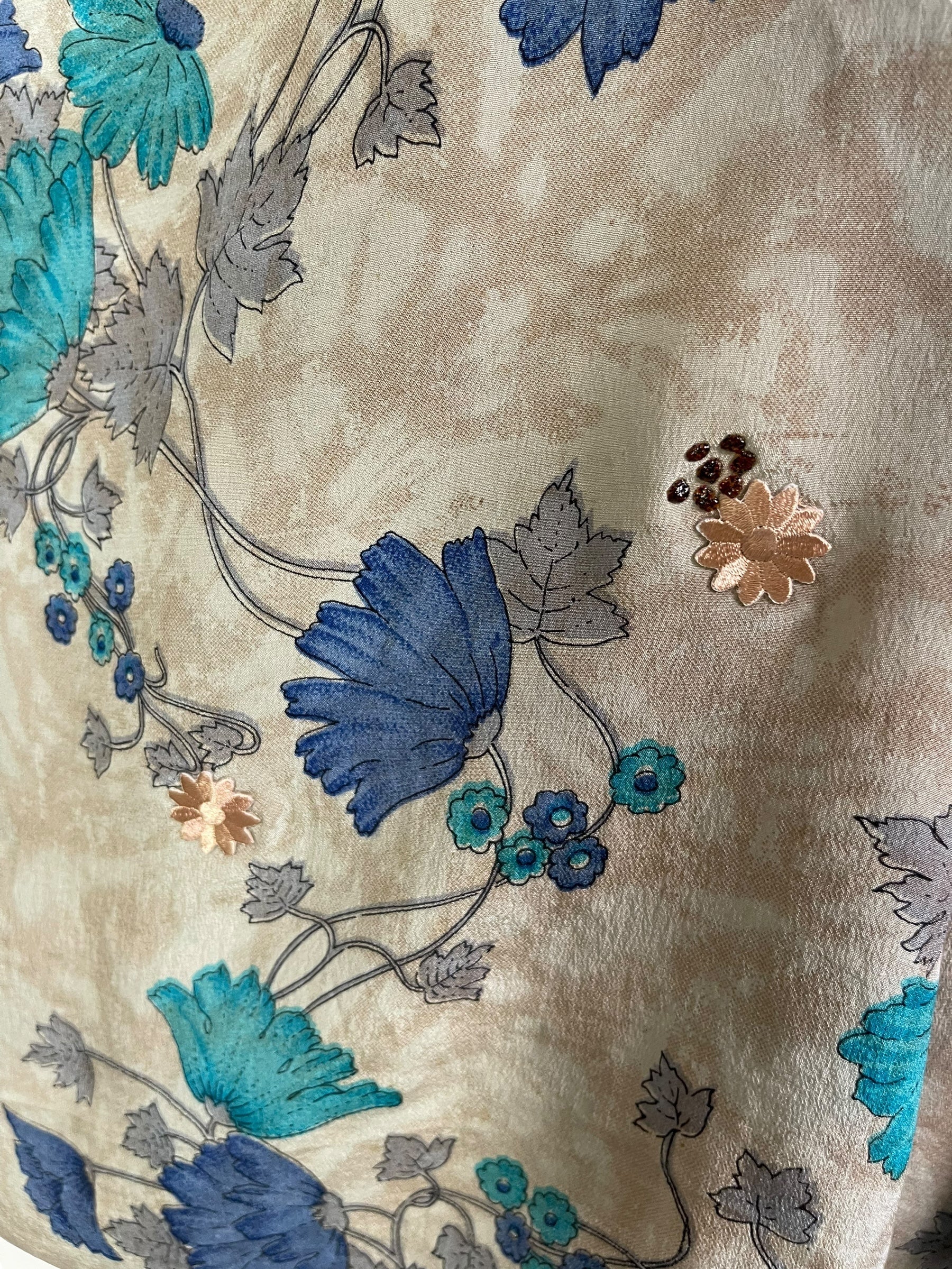 PRC7273 Wabi Sabi Pure Silk Cardigan