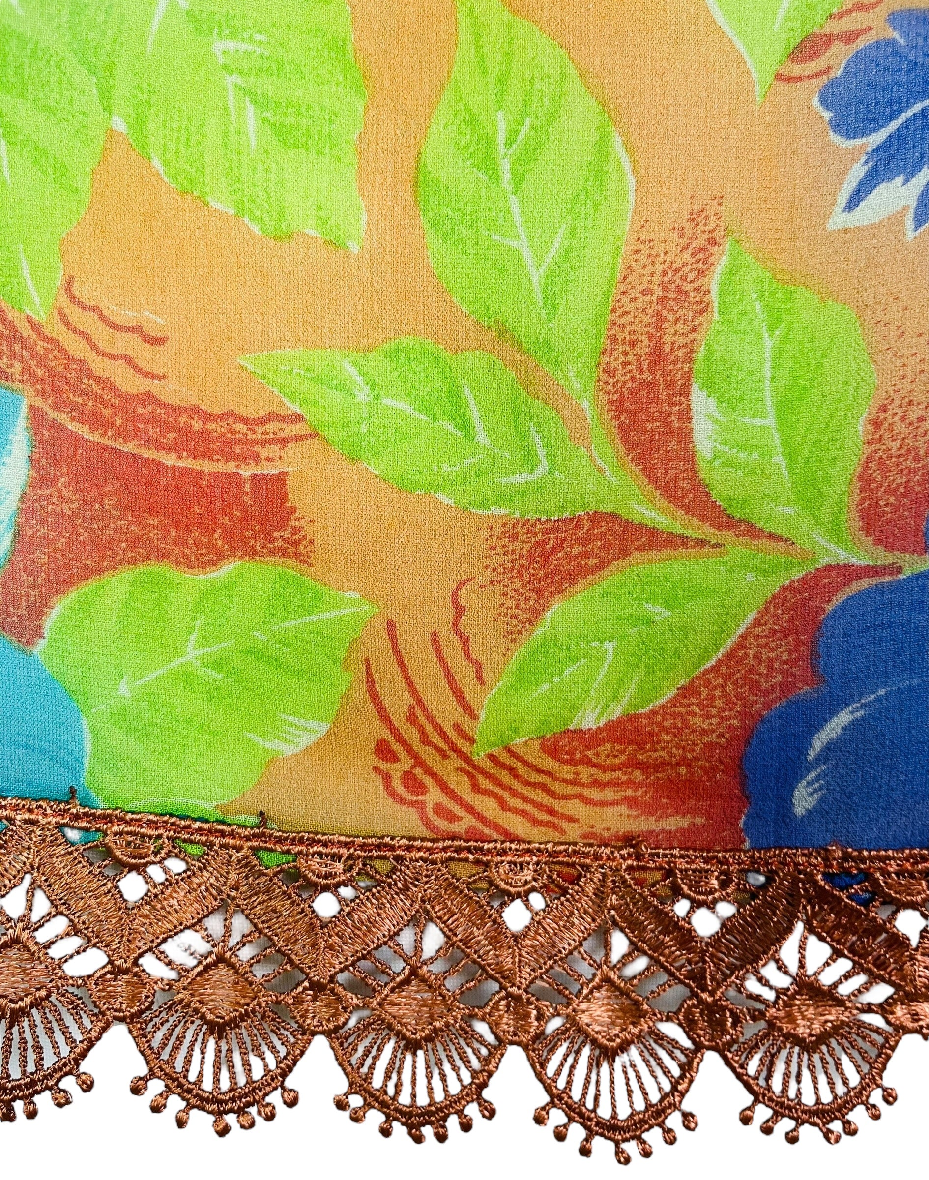 PRG7105 Sheer Avatar Pure Silk Side Slit Top