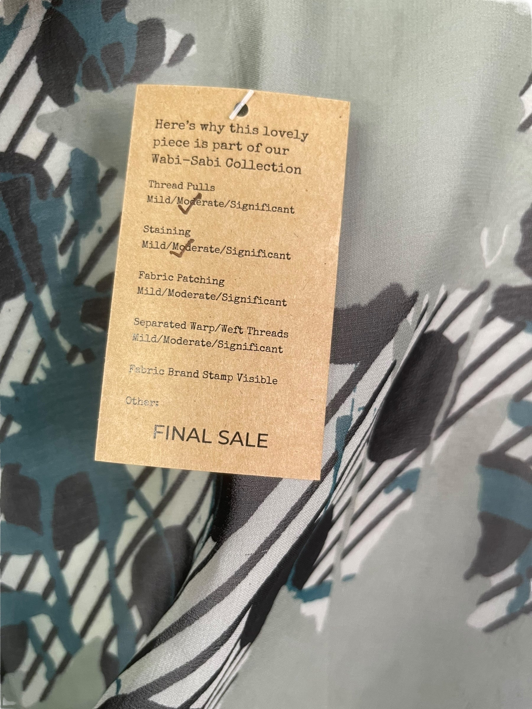 PRG8131 Sheer Wabi Sabi Pure Silk Kimono-Sleeved Top