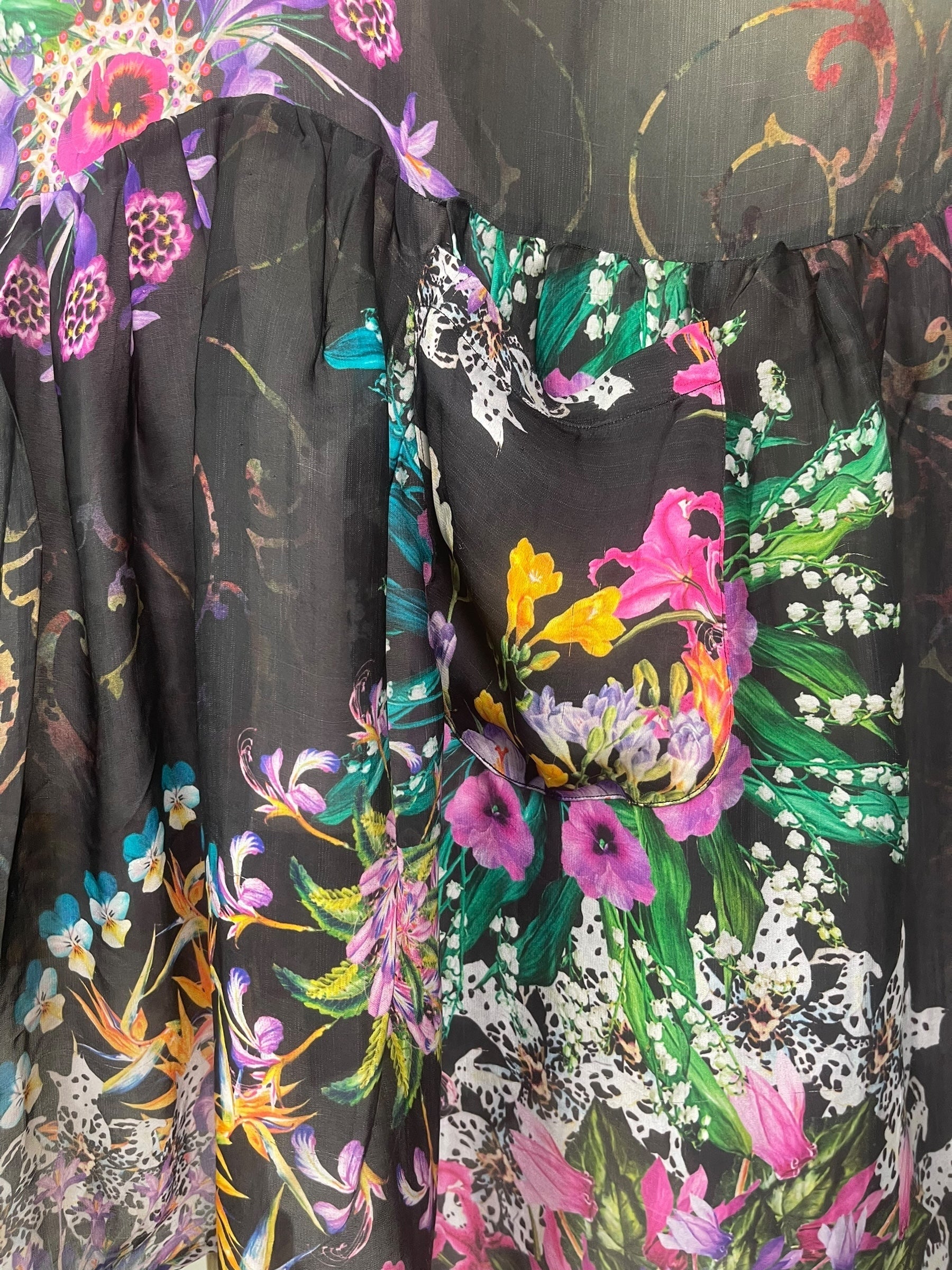 PRS8192 Wabi Sabi Pure Silk Satin Boxy Babydoll Dress