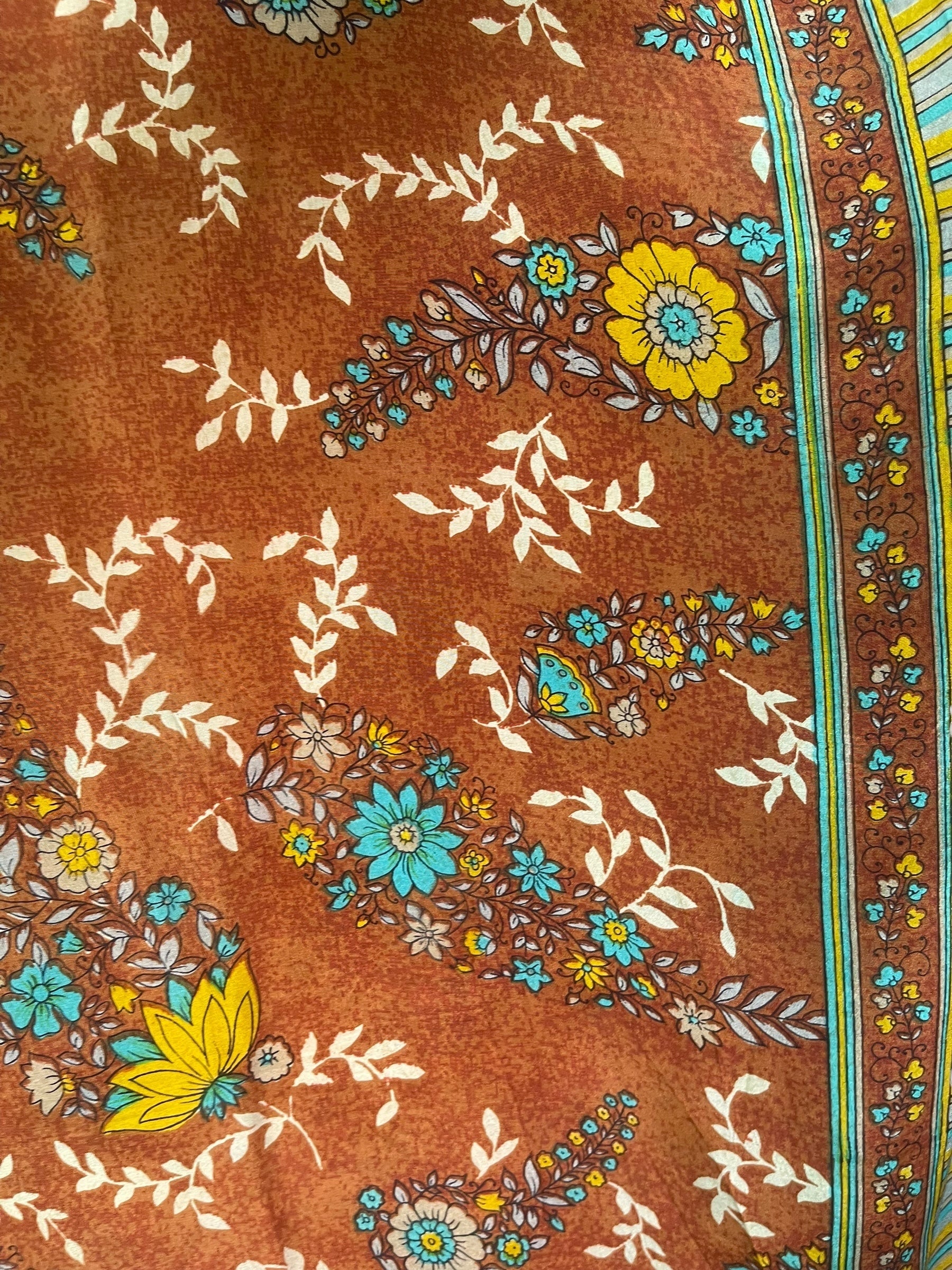 PRC8460 Wabi Sabi Pure Silk Short Kaftan Tunic With Slits