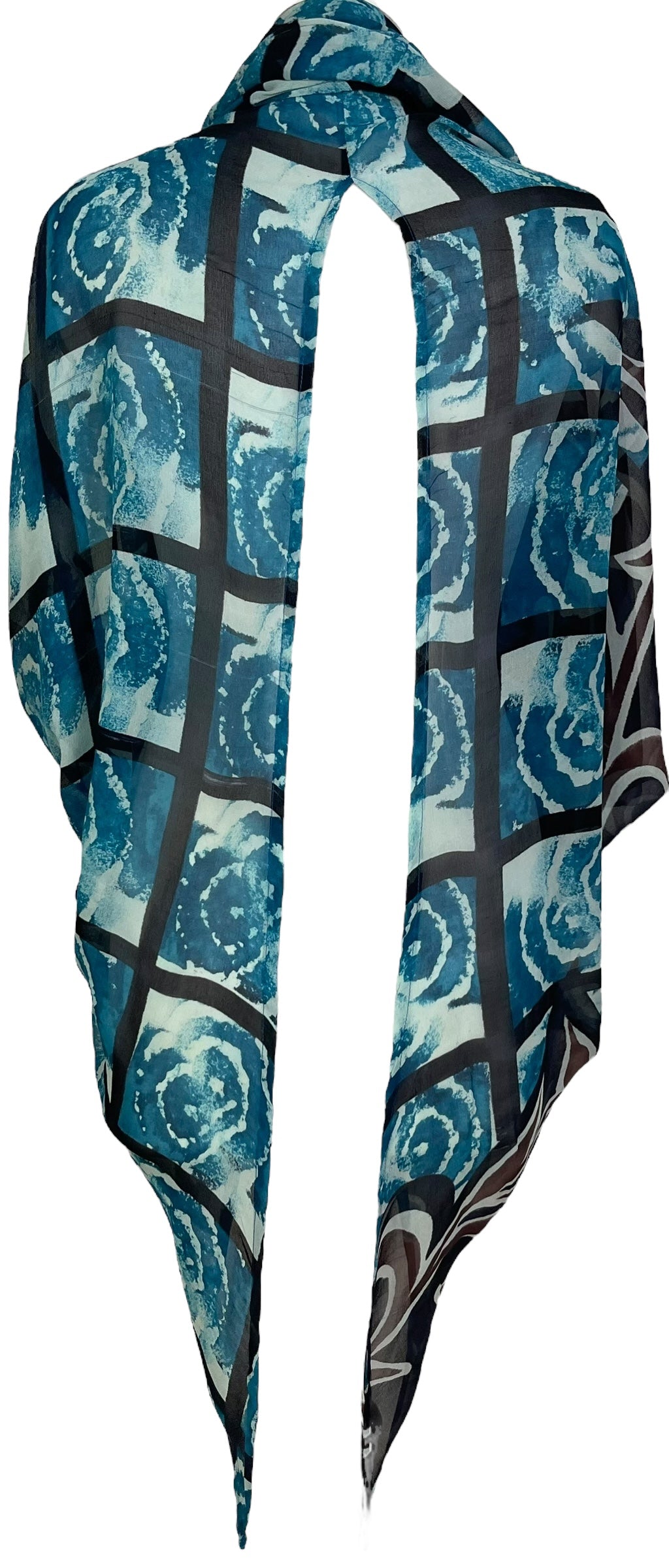 PRG7057 Sheer Wabi Sabi Pure Silk Cardigan