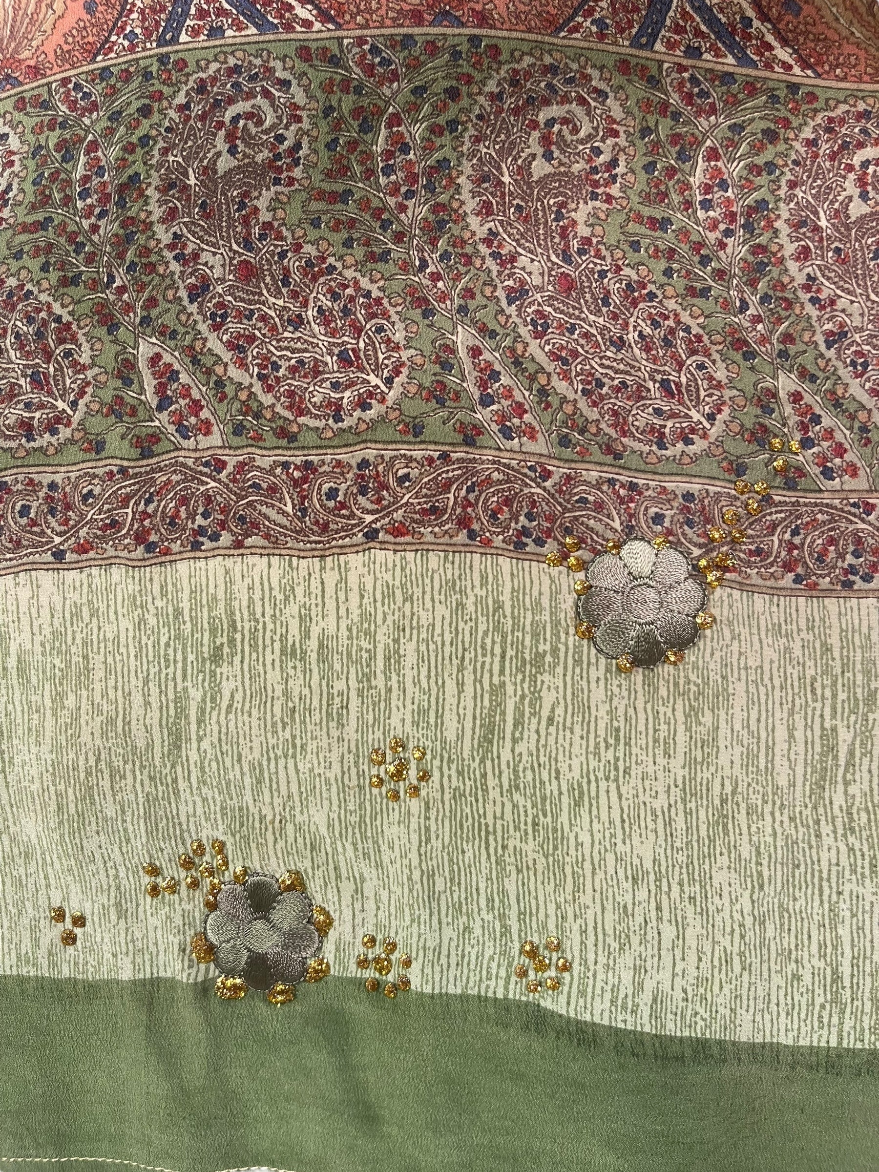 PRC7602 Wabi Sabi Pure Silk Long Tunic with Side Ties