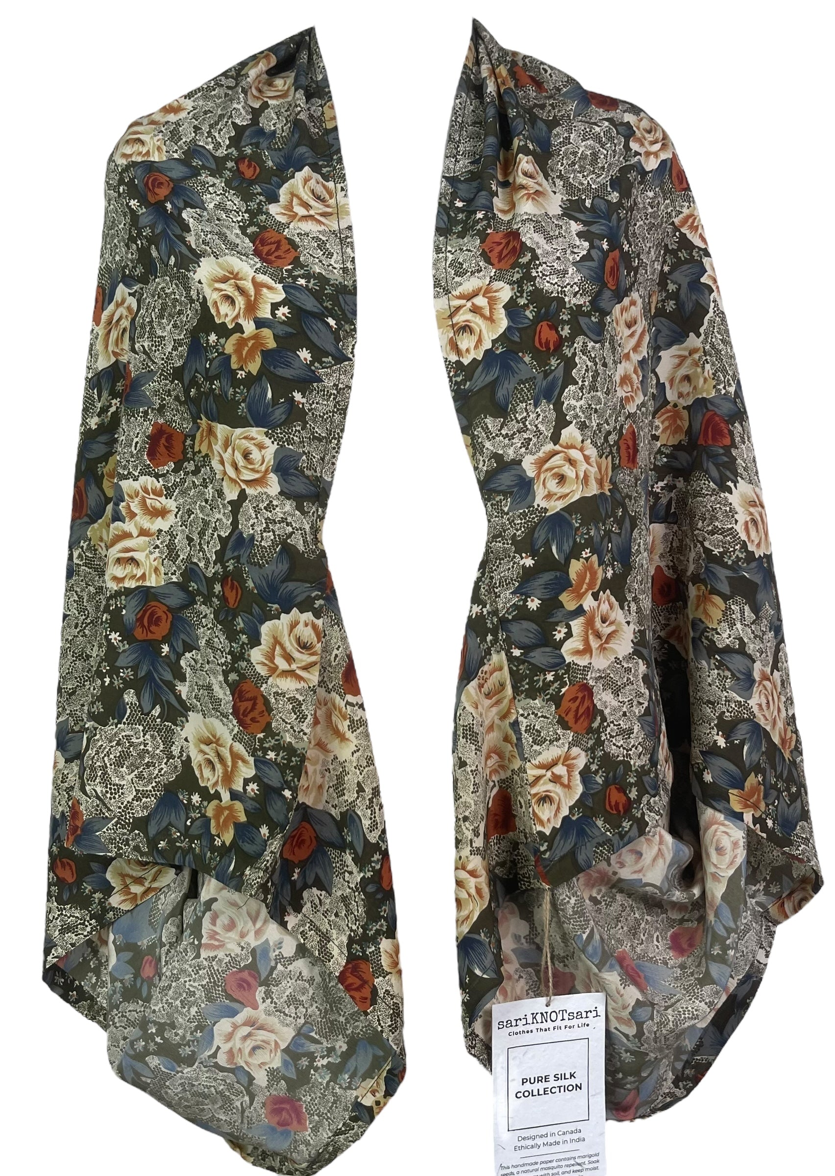 PRC8091 Avatar Pure Silk Shrug