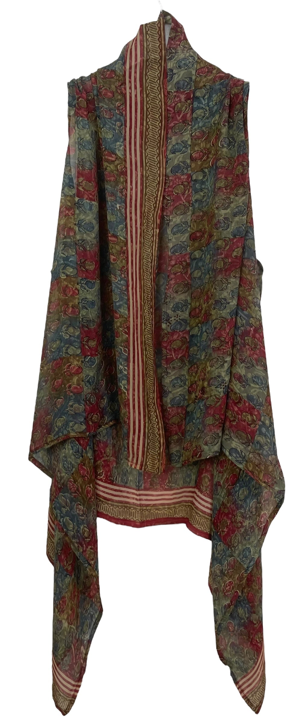 PRG7438 Sheer Avatar Pure Silk Versatile Vest