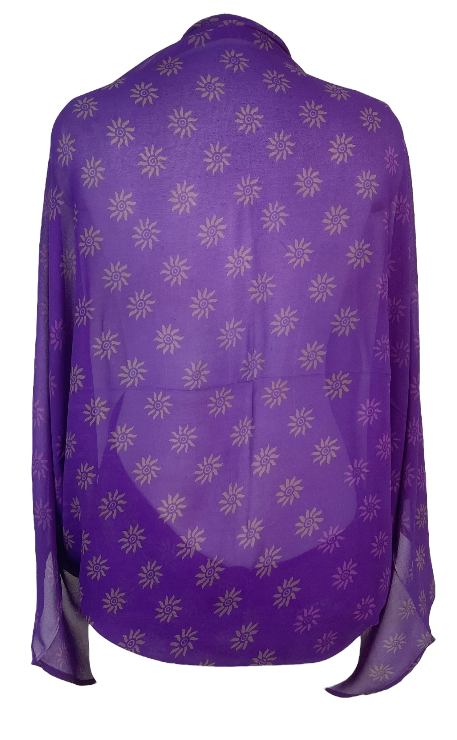 PRG7355 Sheer Wabi Sabi Pure Silk Shrug