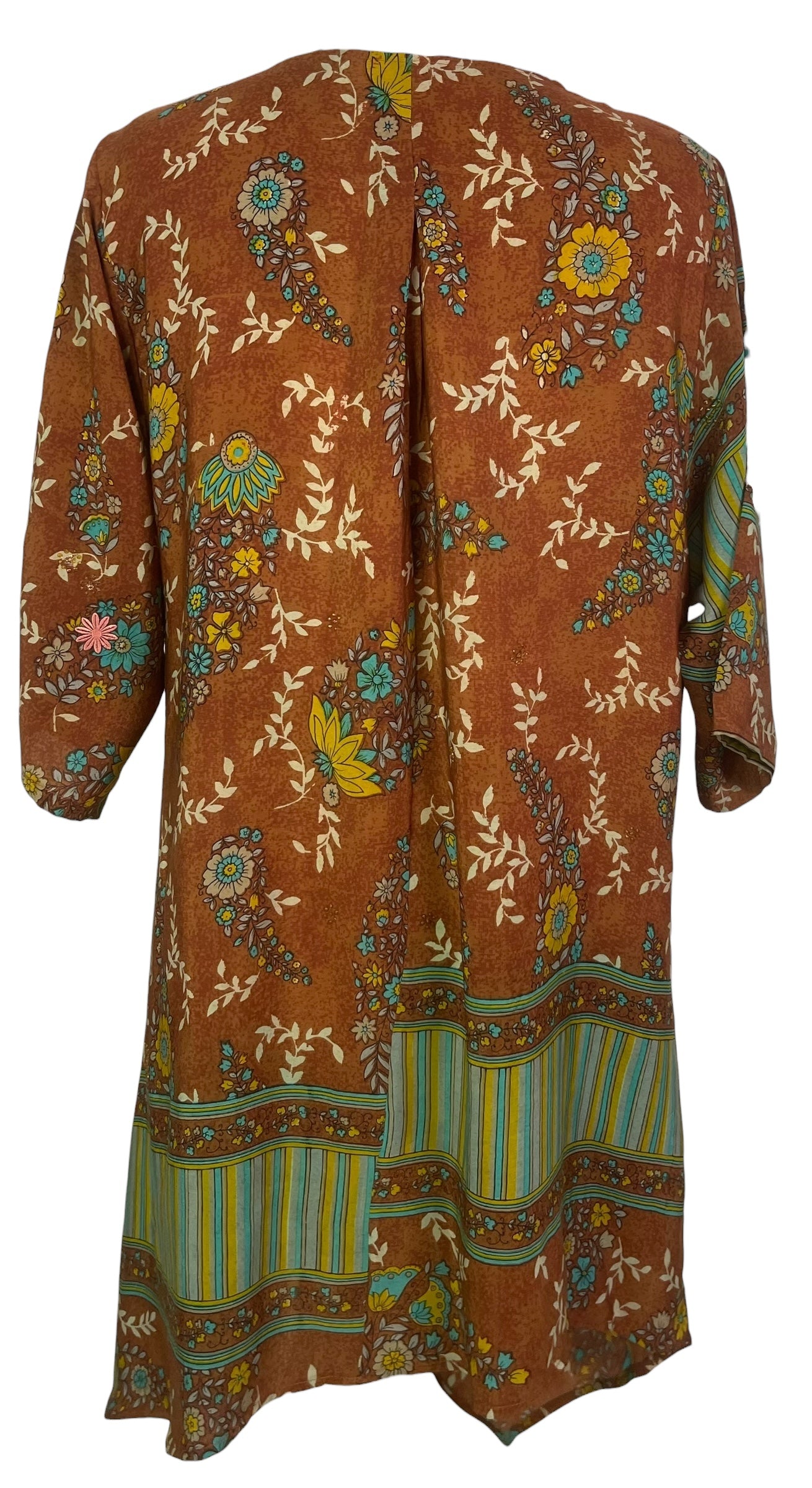 PREVIEW PRC8460 Avatar Pure Silk Self Pocket Tunic Dress