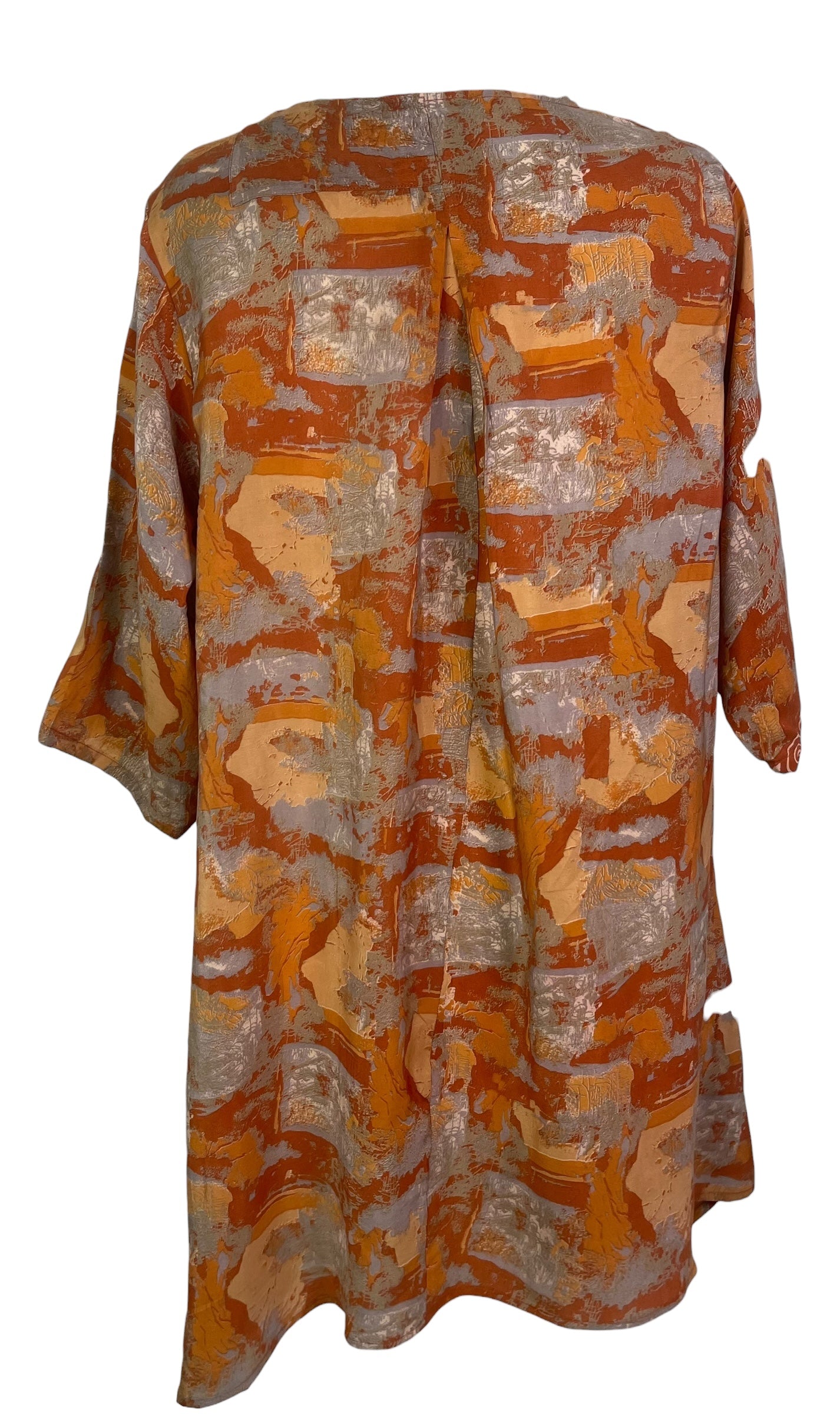 PREVIEW PRC8463 Wabi Sabi Pure Silk Self Pocket Tunic Dress