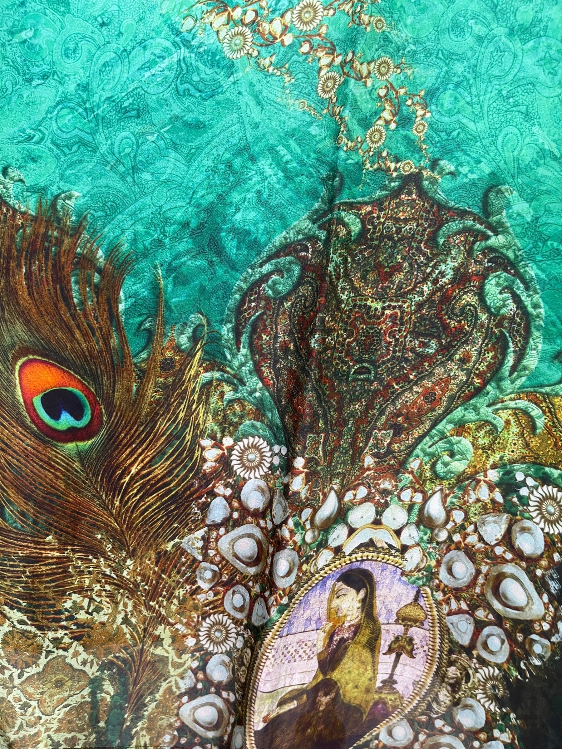 PREVIEW PRC8591 Avatar Pure Silk Midi Length Kaftan by MARCH2026 – Handmade ethical Midi Length Kaftan from sariKNOTsari using upcycled silk. Designed in Canada for travel and slow fashion, loved from Toronto to LA to Sydney. Featuring Zsiska, Bryn Walker and Artisan Leather coats by Rejean Pepin, Pepin designs