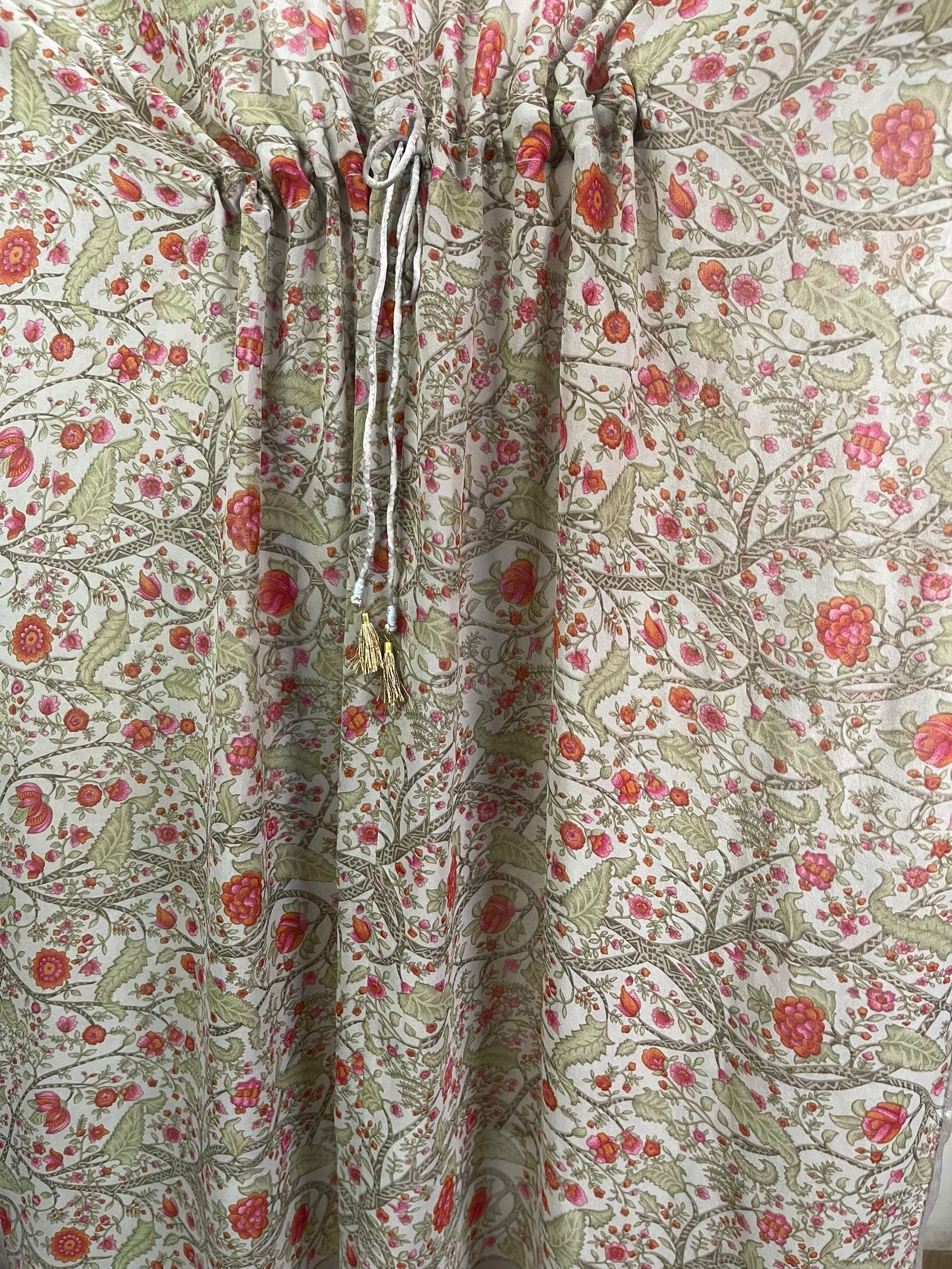 PRG8866 Sheer Wabi Sabi Pure Silk Maxi Kaftan by 15 FEBRUARY 2026 – Handmade ethical Maxi Kaftan from sariKNOTsari using upcycled silk. Designed in Canada for travel and slow fashion, loved from Toronto to LA to Sydney.