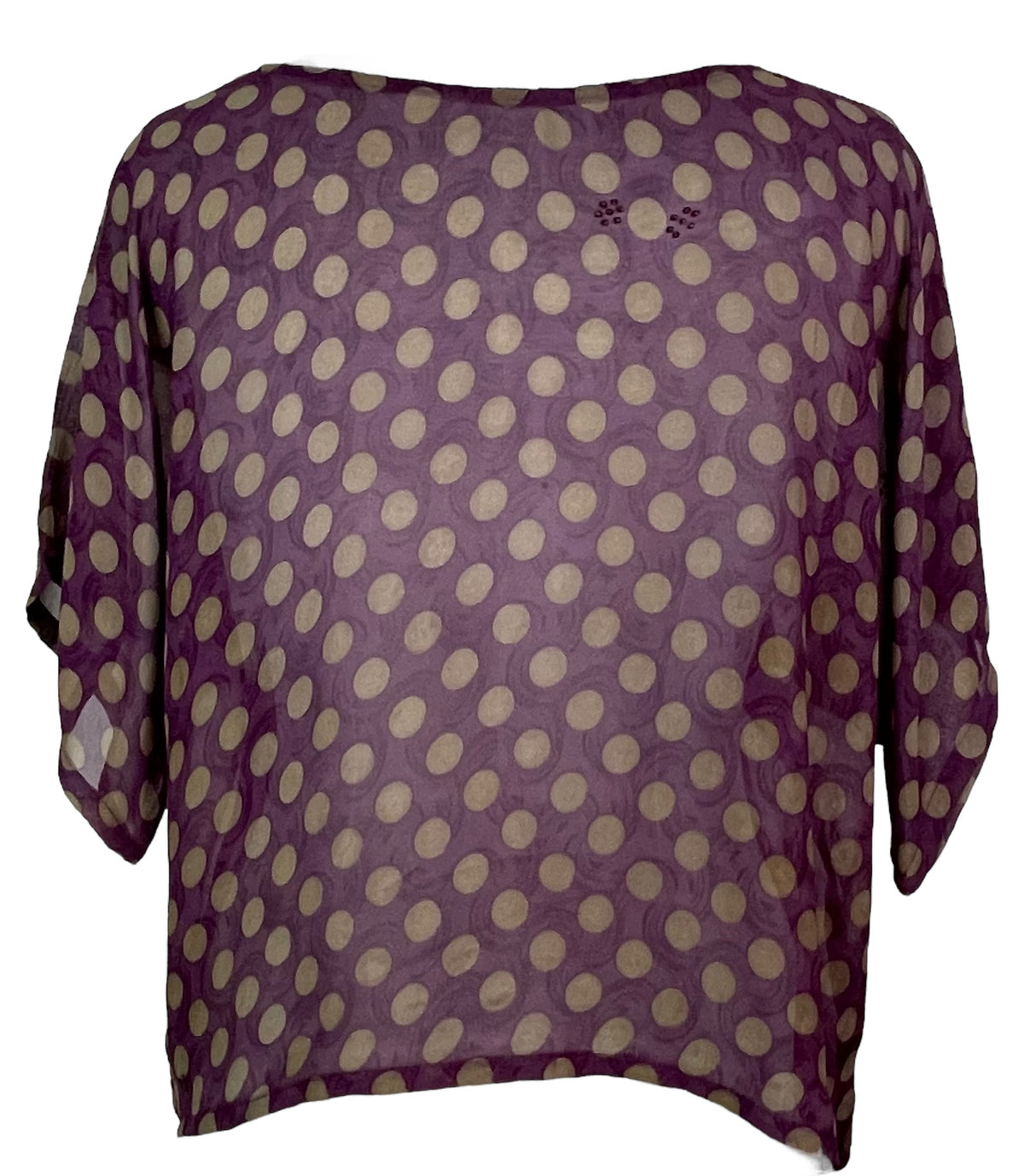 PRG4939 Sheer Avatar Pure Silk Boxy Top by sariKNOTsari – Handmade ethical Boxy Top from sariKNOTsari using upcycled silk. Designed in Canada for travel and slow fashion, loved from Toronto to LA to Sydney. Featuring Zsiska, Bryn Walker and Artisan Leather coats by Rejean Pepin, Pepin designs