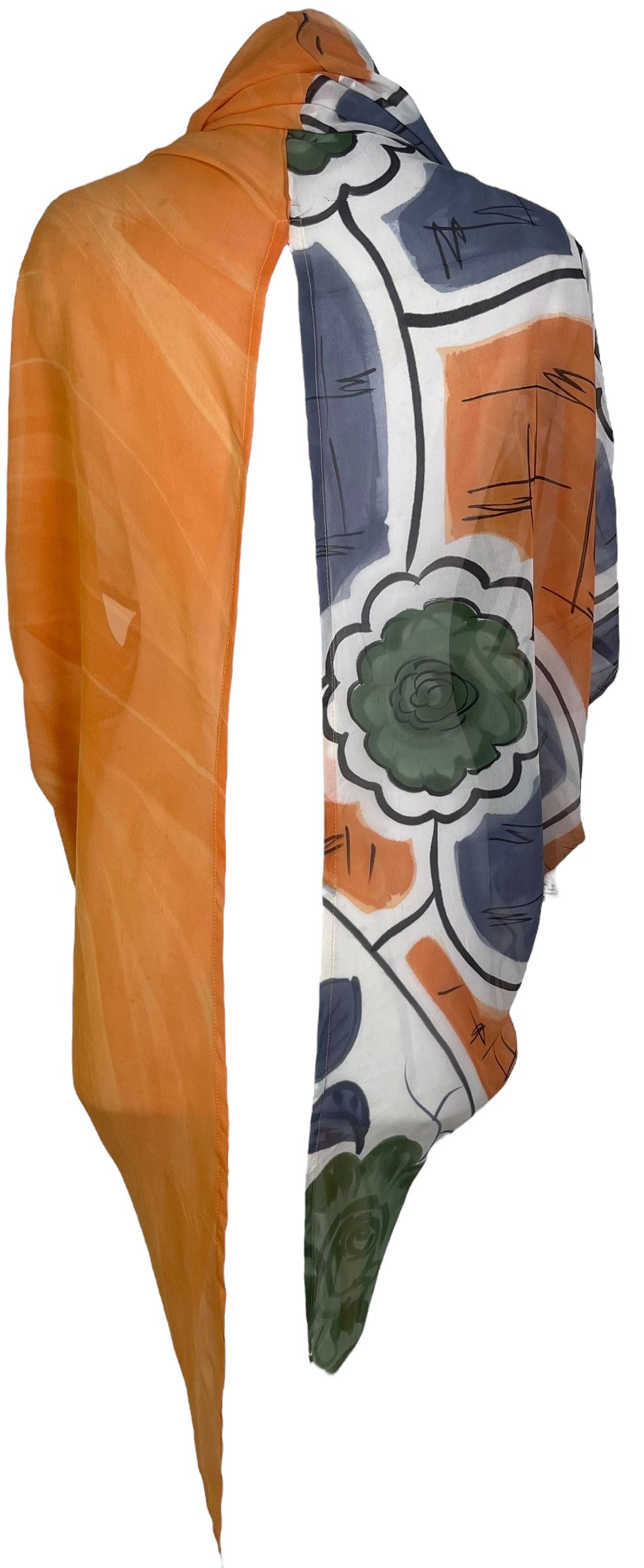 PRG7563 Sheer Avatar Pure Silk Cardigan