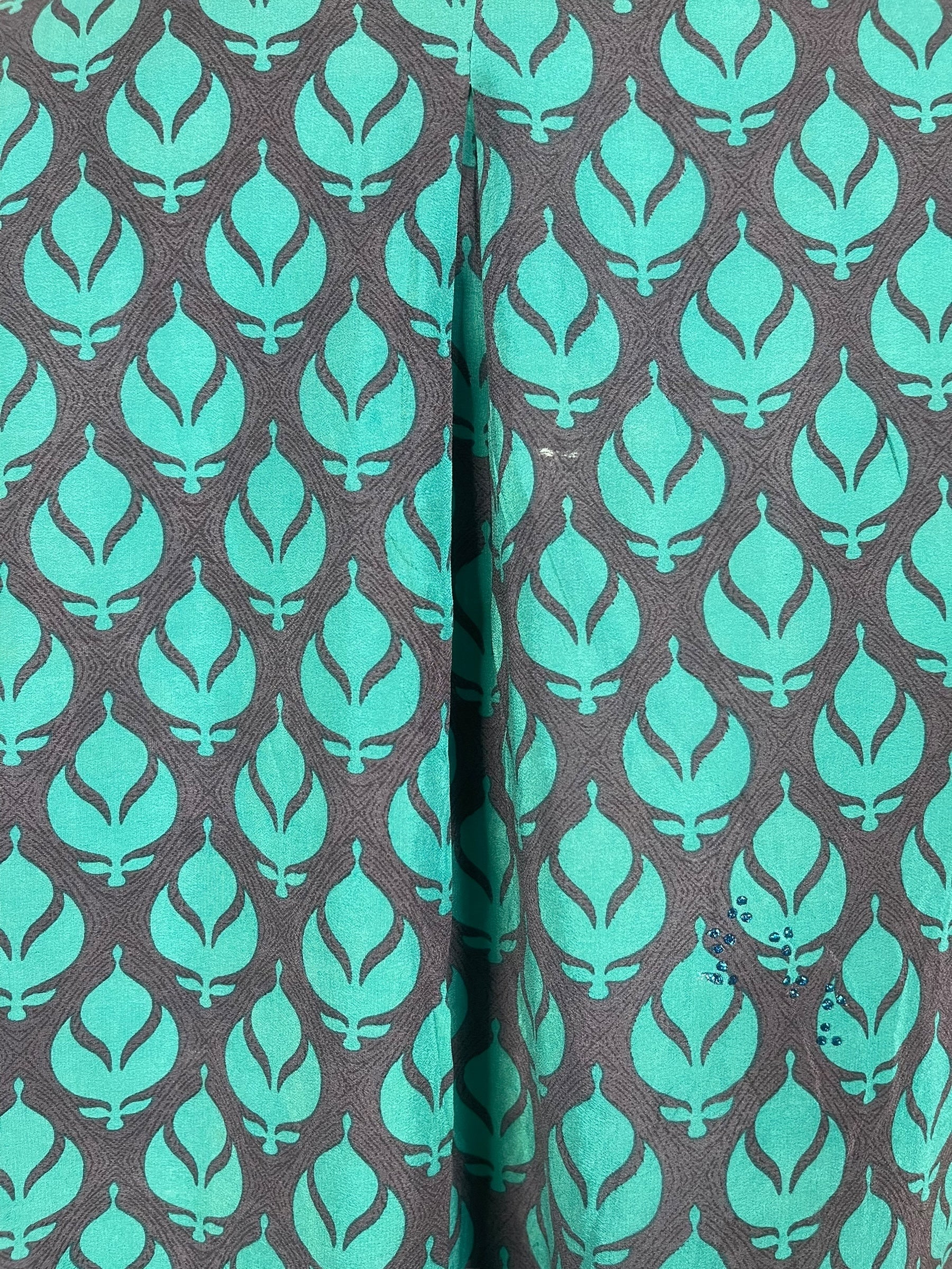 PRC7944 Avatar Pure Silk Self Pocket Tunic Dress