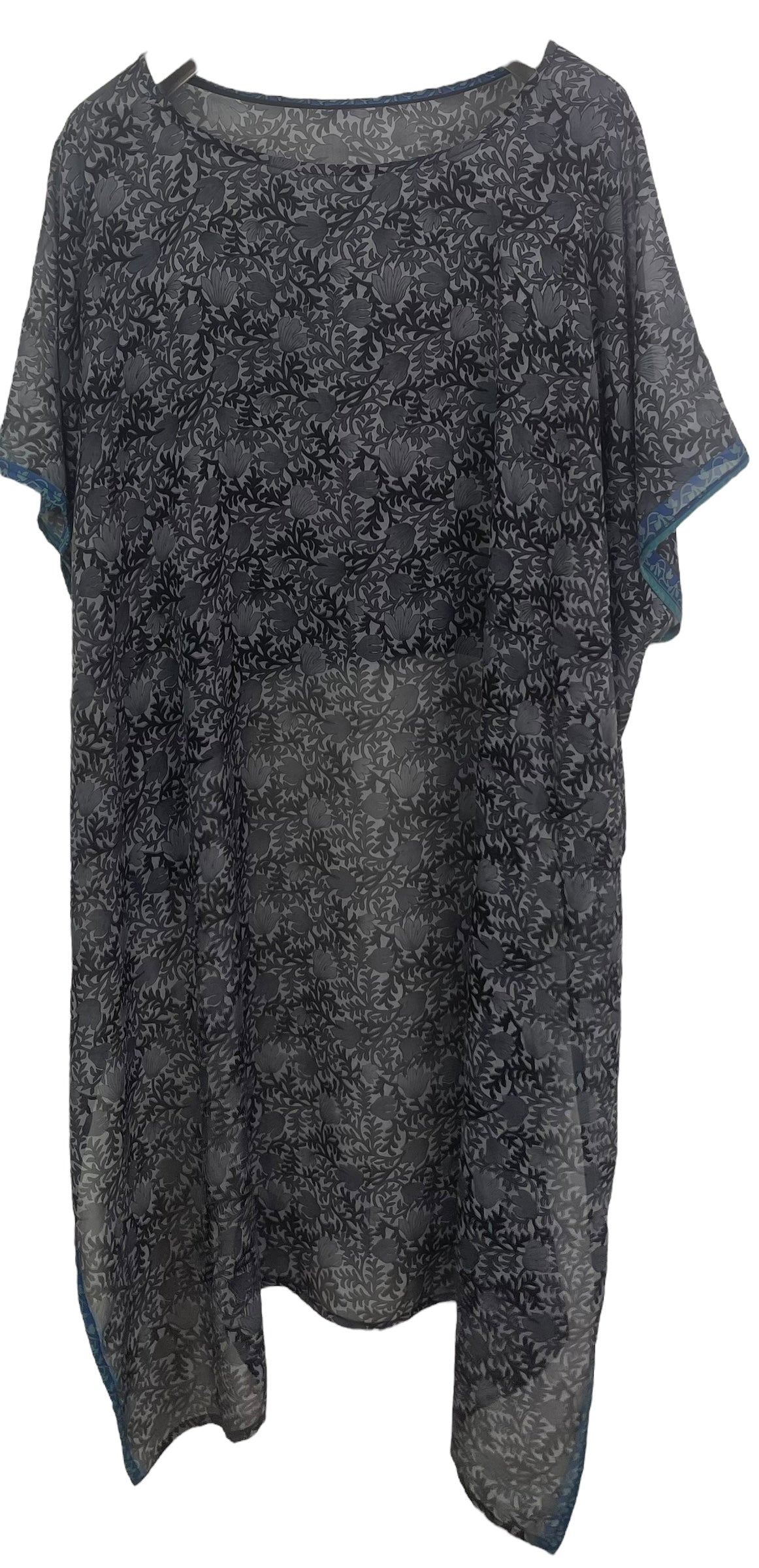 PRG8237 Sheer Wabi Sabi Pure Silk Hi Lo Top