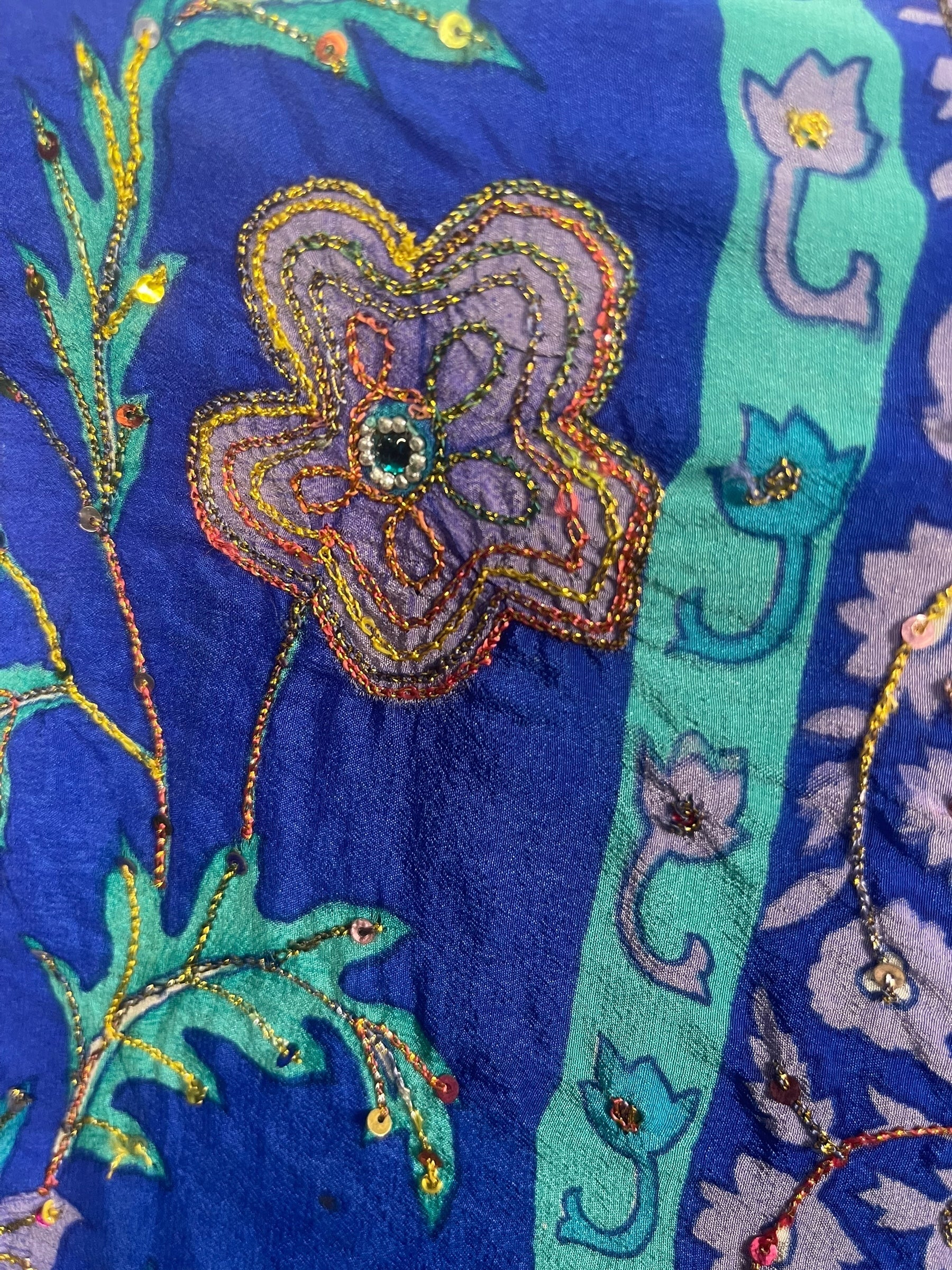 PRC8447 Wabi Sabi Sculptural Silk Long Tunic Dress