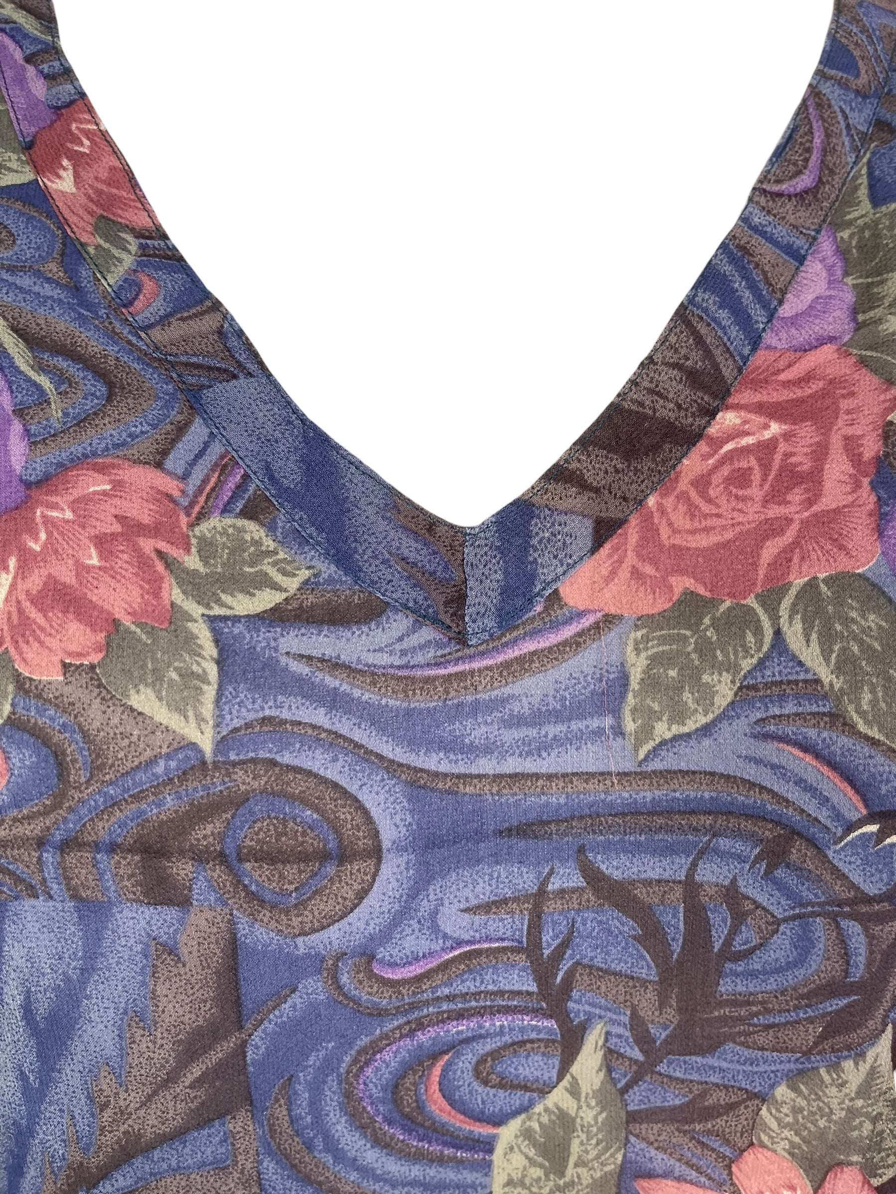 PREVIEW PRG8434 Sheer Wabi Sabi Pure Silk Long Tunic with Side Ties